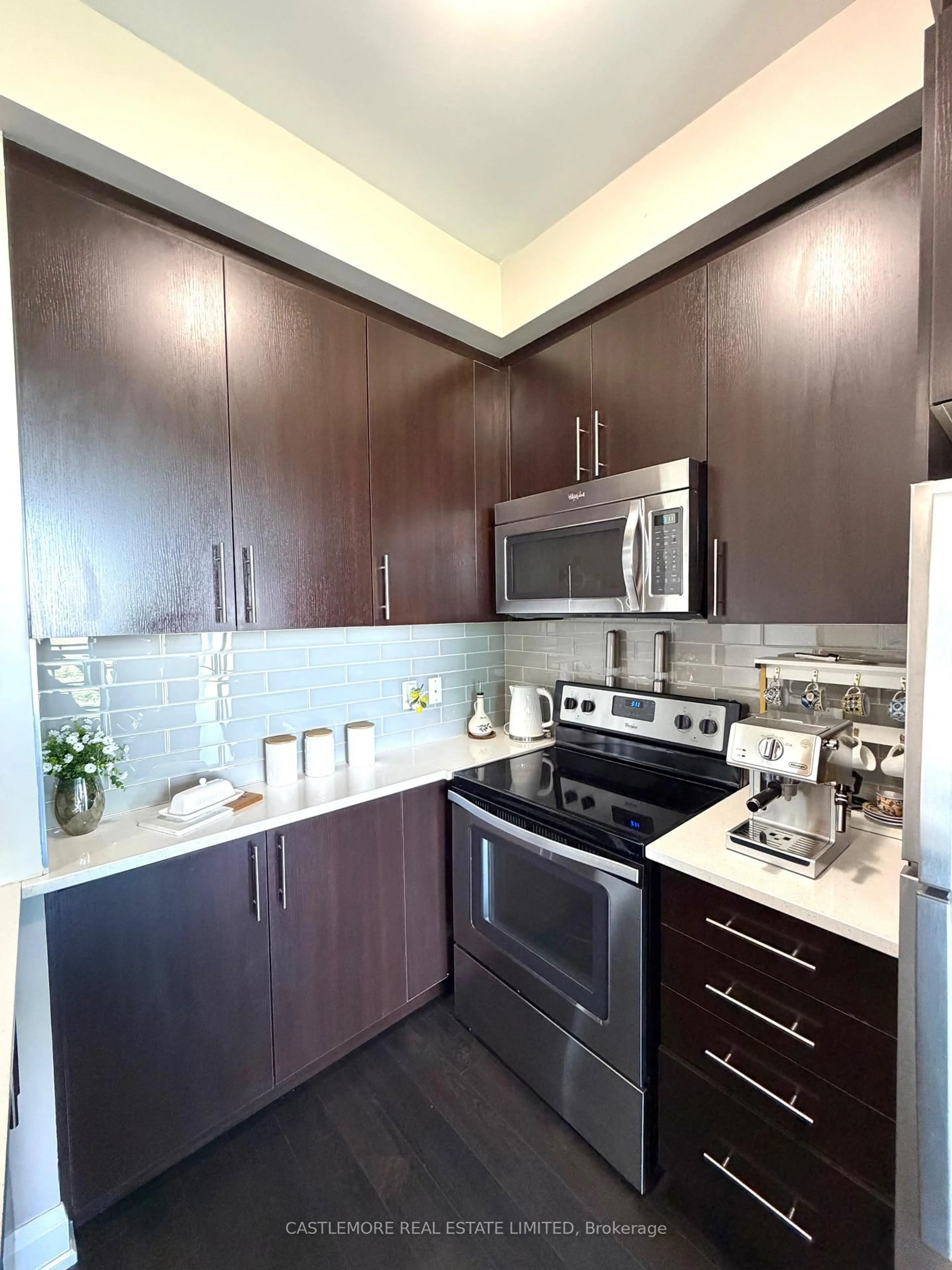 Standard kitchen, unknown for 55 Yorkland Blvd #301, Brampton Ontario L6P 4K9