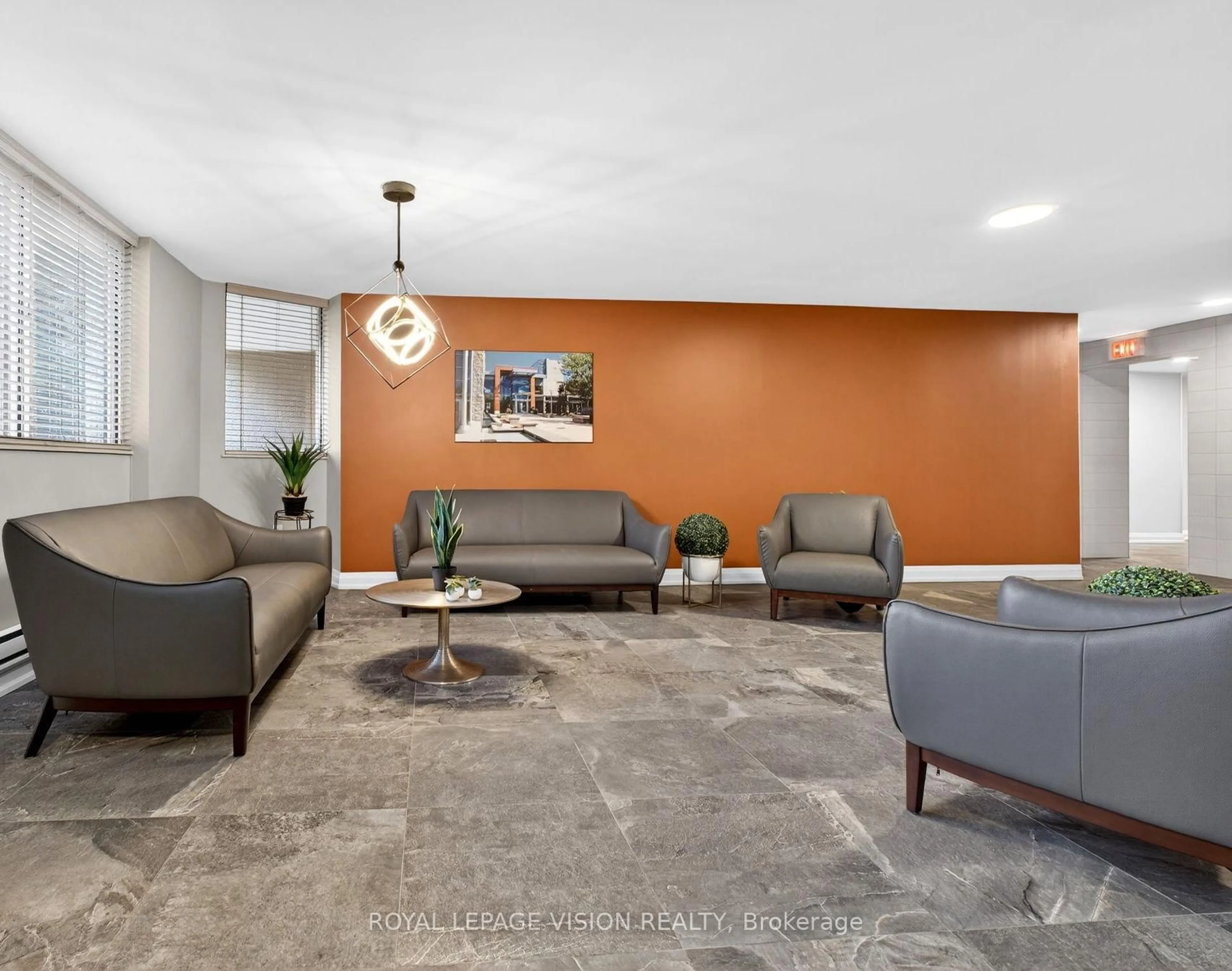 Living room with furniture, unknown for 81 Millside Dr #1002, Milton Ontario L9T 3X4