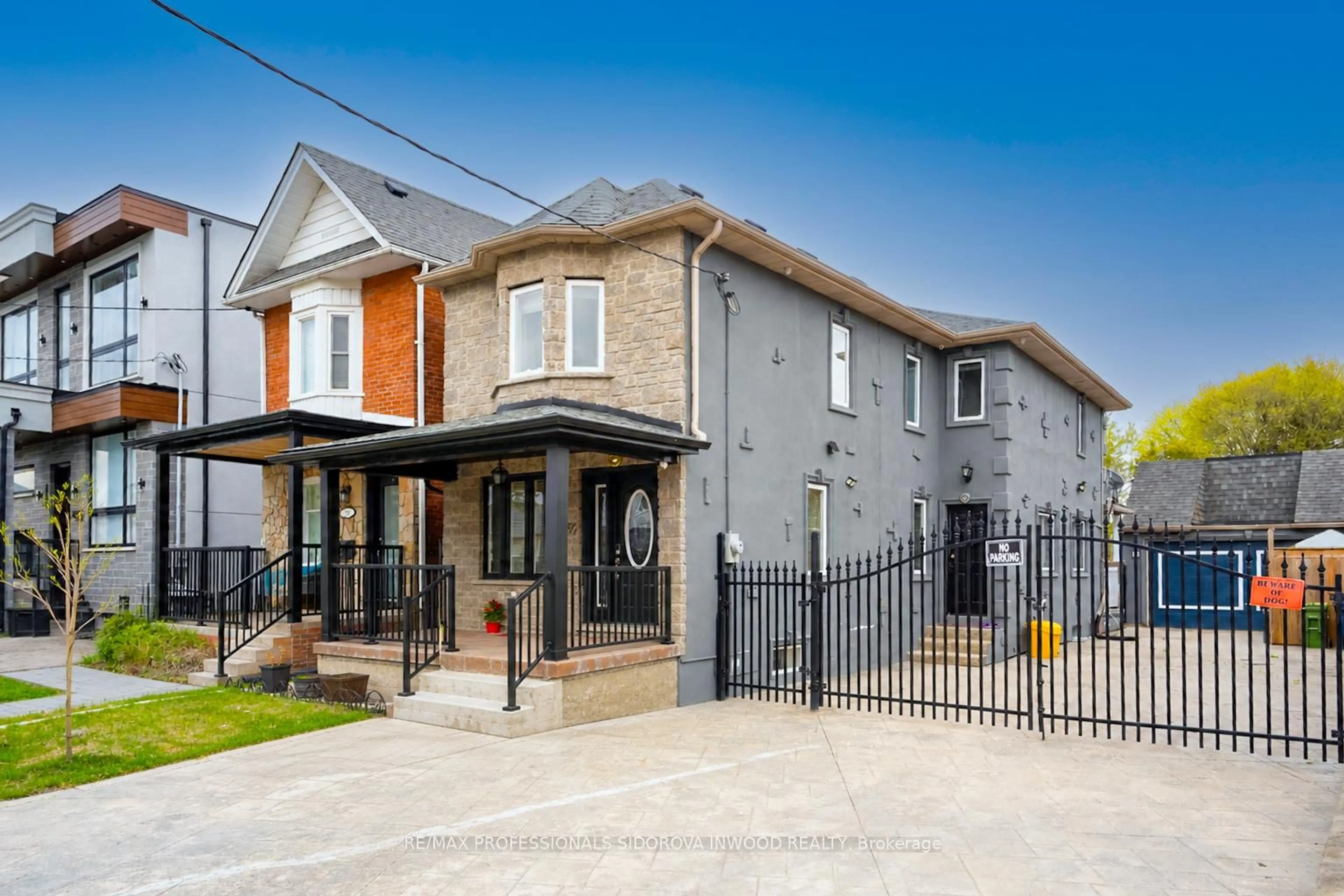 Home with brick exterior material, street for 197 Lambton Ave, Toronto Ontario M6N 2T2
