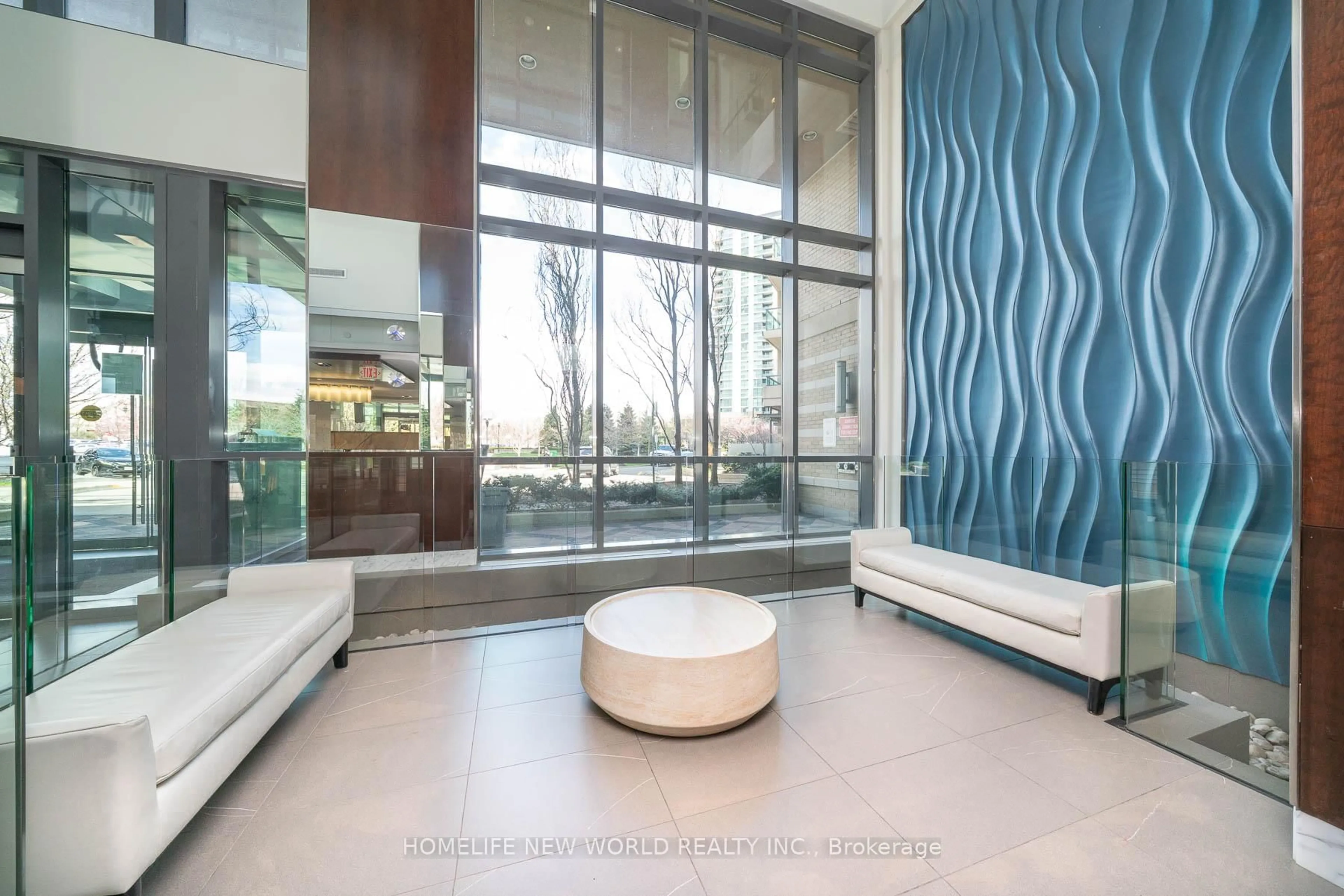 Indoor foyer for 225 Sherway Gardens Rd #2303, Toronto Ontario M9C 0A3