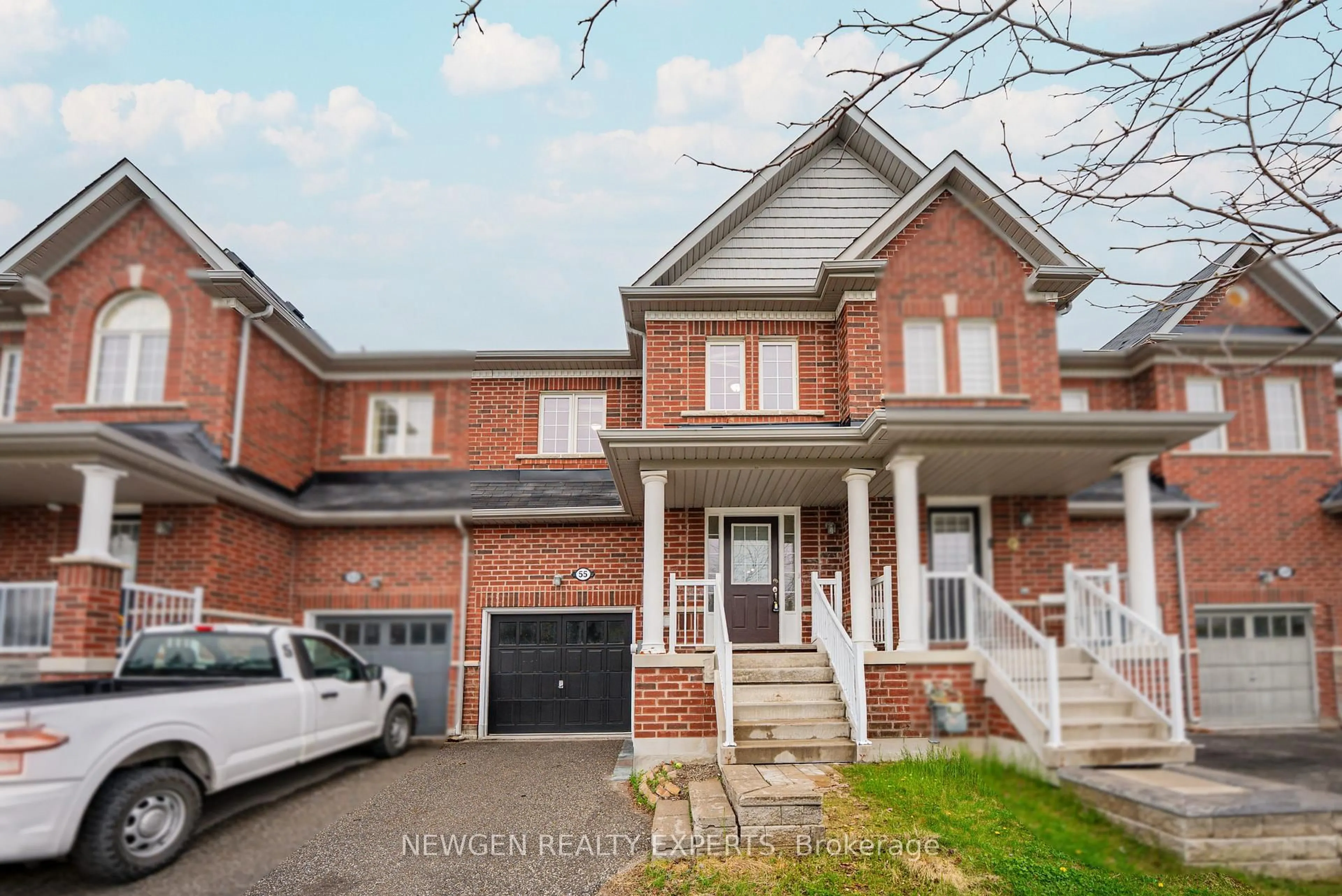 Home with brick exterior material, street for 55 Teal Crest Circ, Brampton Ontario L4N 8W1