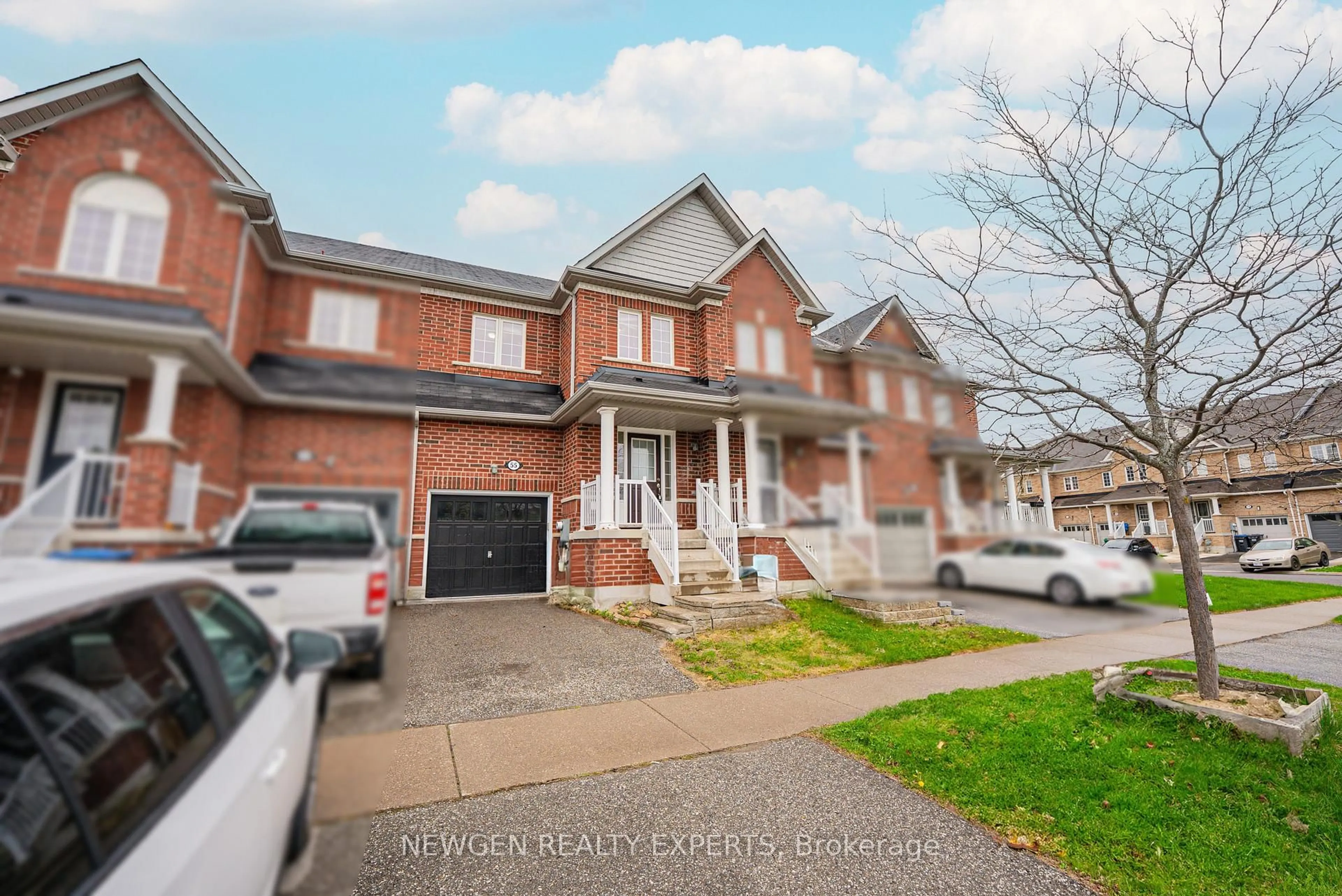 Home with brick exterior material, street for 55 Teal Crest Circ, Brampton Ontario L4N 8W1