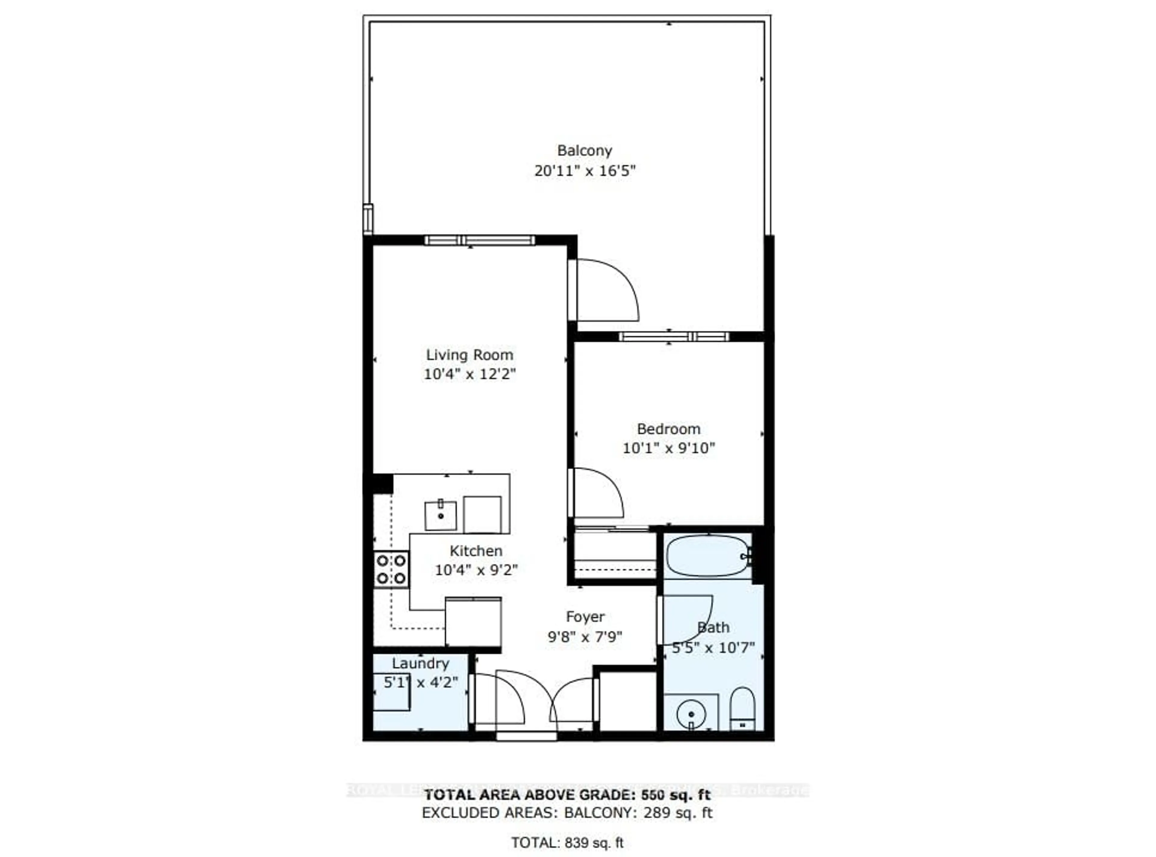 Floor plan for 460 Gordon Krantz Ave #112, Milton Ontario L9E 1Z2