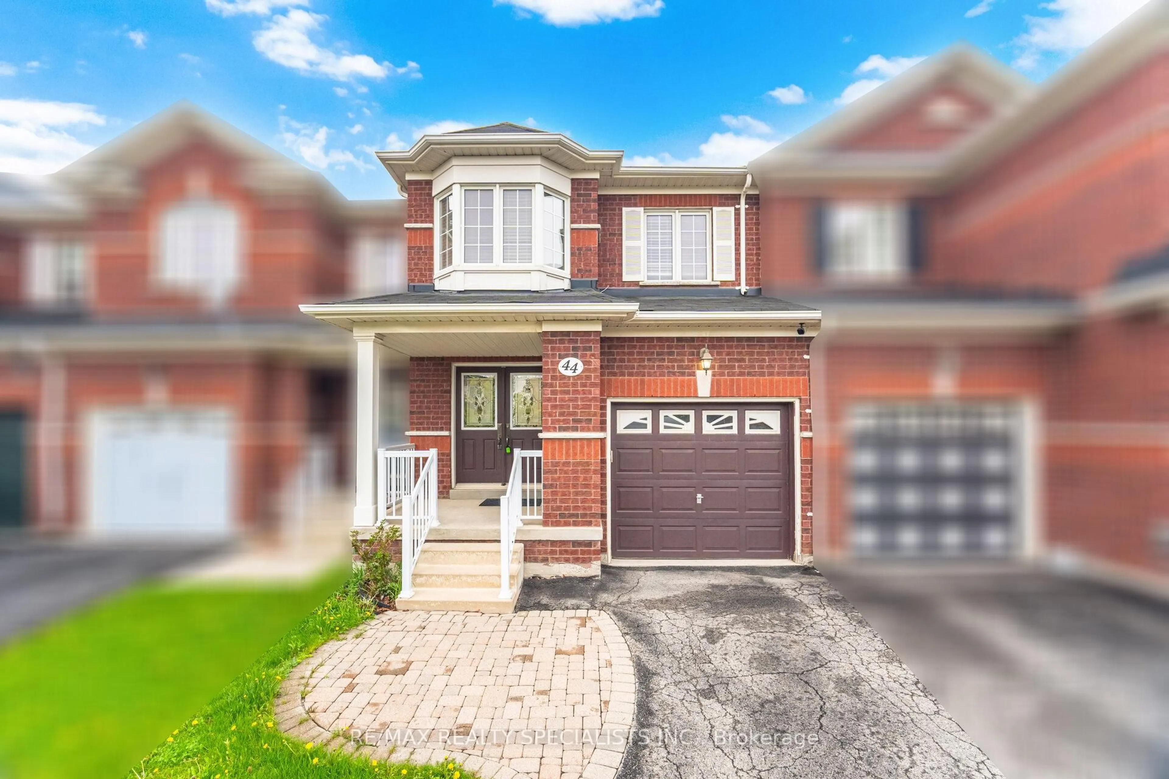 Home with brick exterior material, street for 44 Galtee Rd, Brampton Ontario L6X 0J5