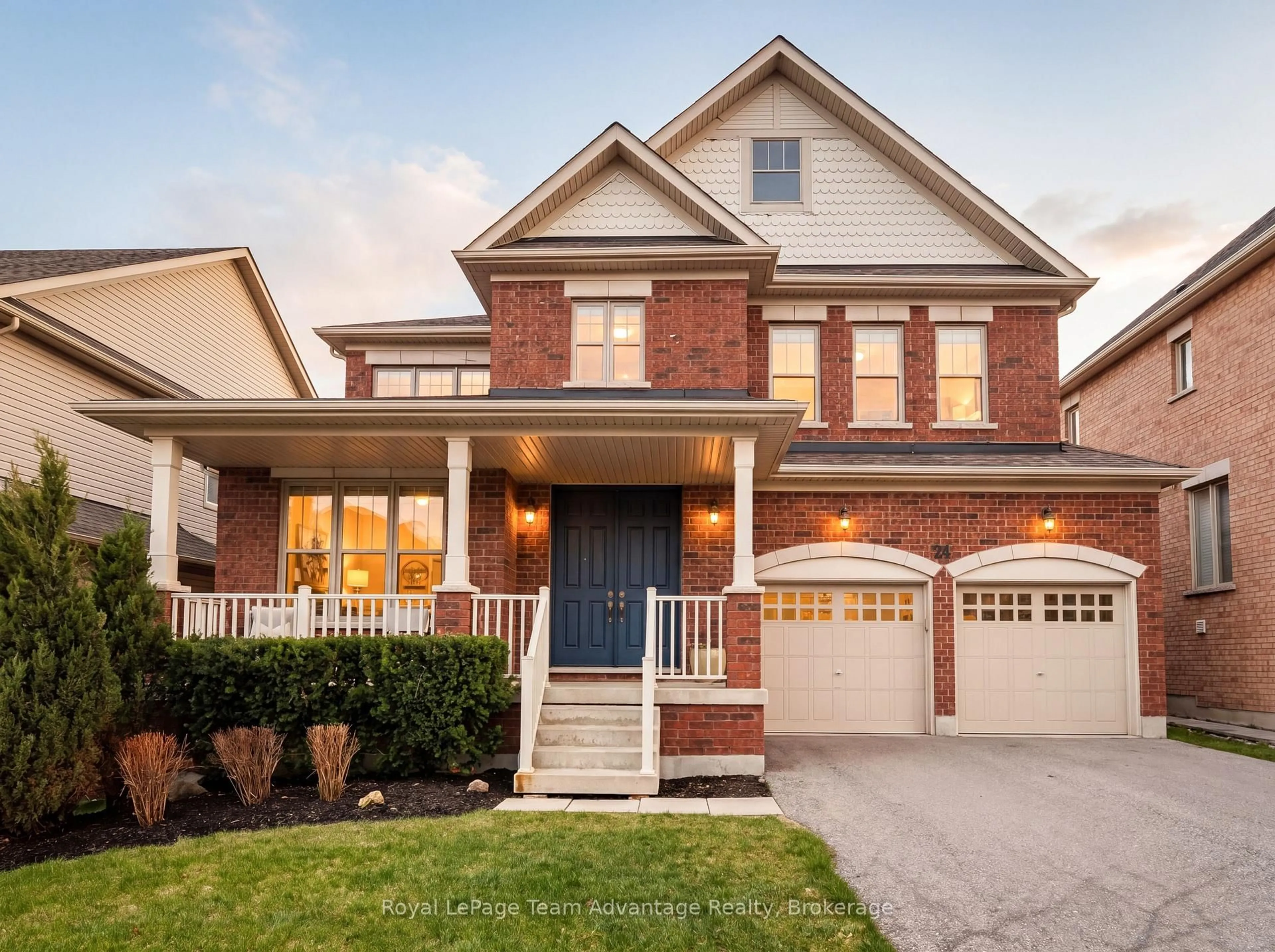 Home with brick exterior material, street for 24 Billy Crt, Caledon Ontario L7C 3X3