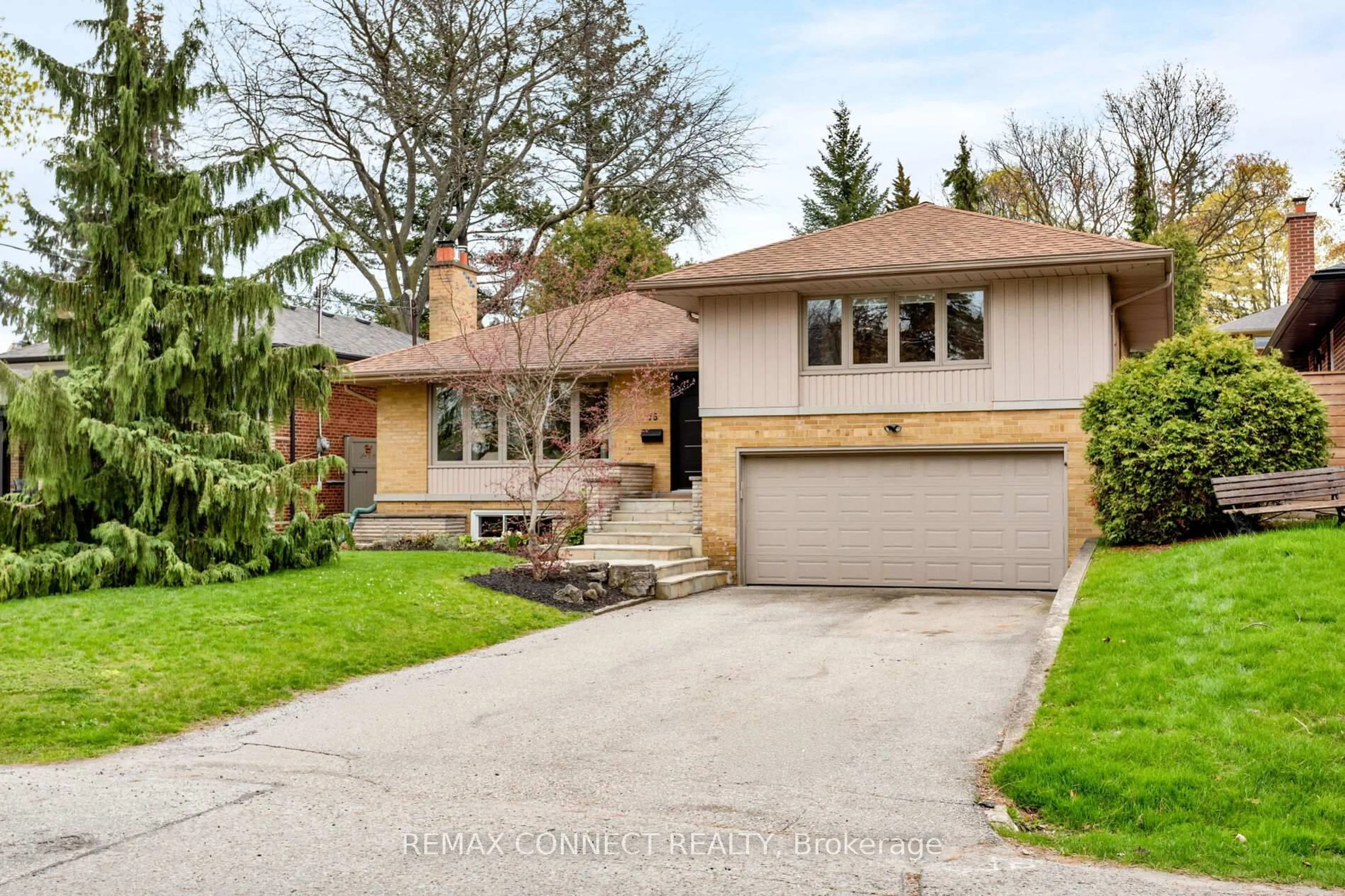 Home with brick exterior material, street for 75 Glenellen Dr, Toronto Ontario M8Y 2H2