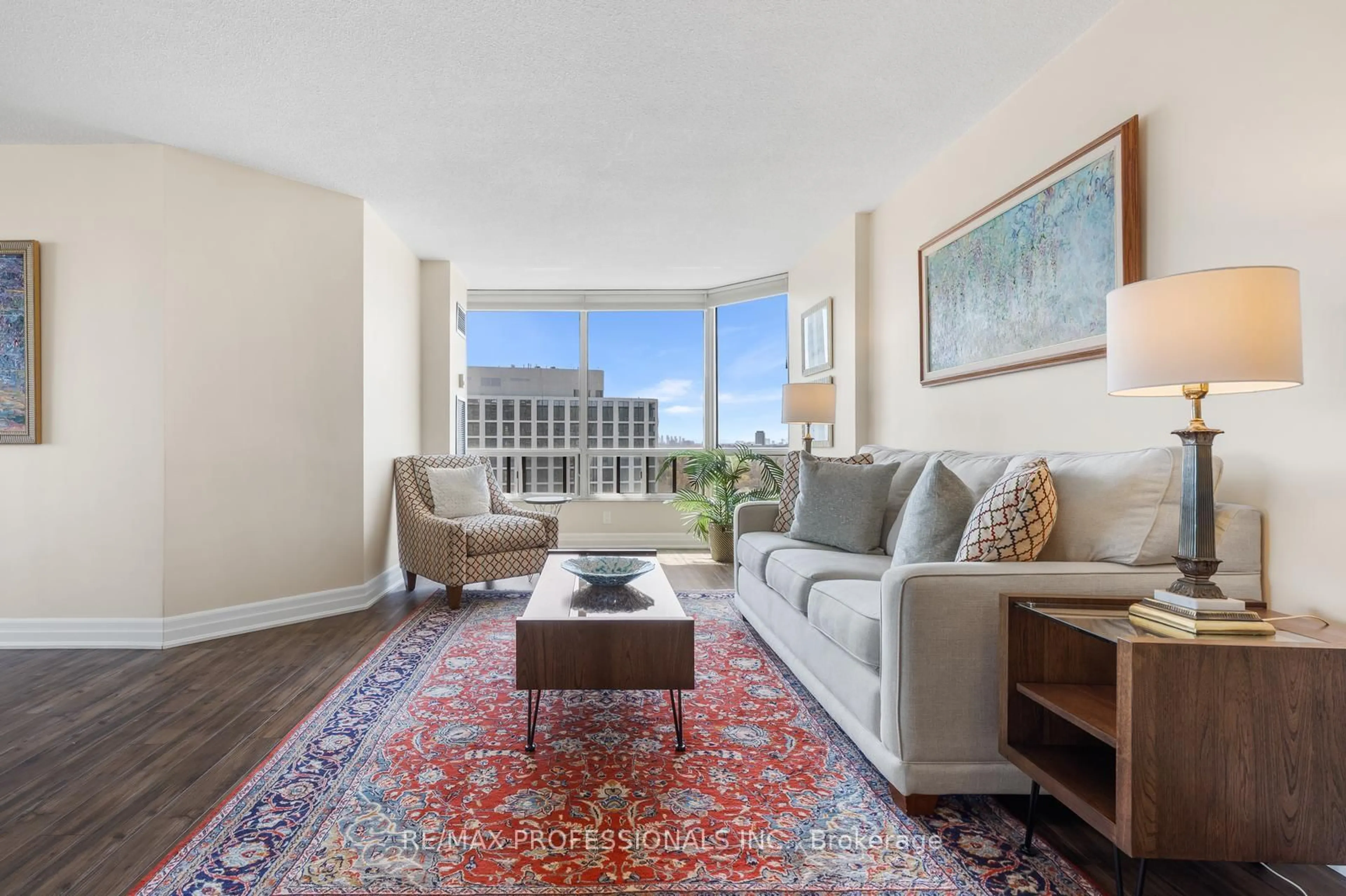 Living room with furniture, unknown for 1300 Islington Ave #2308, Toronto Ontario M9A 5C4