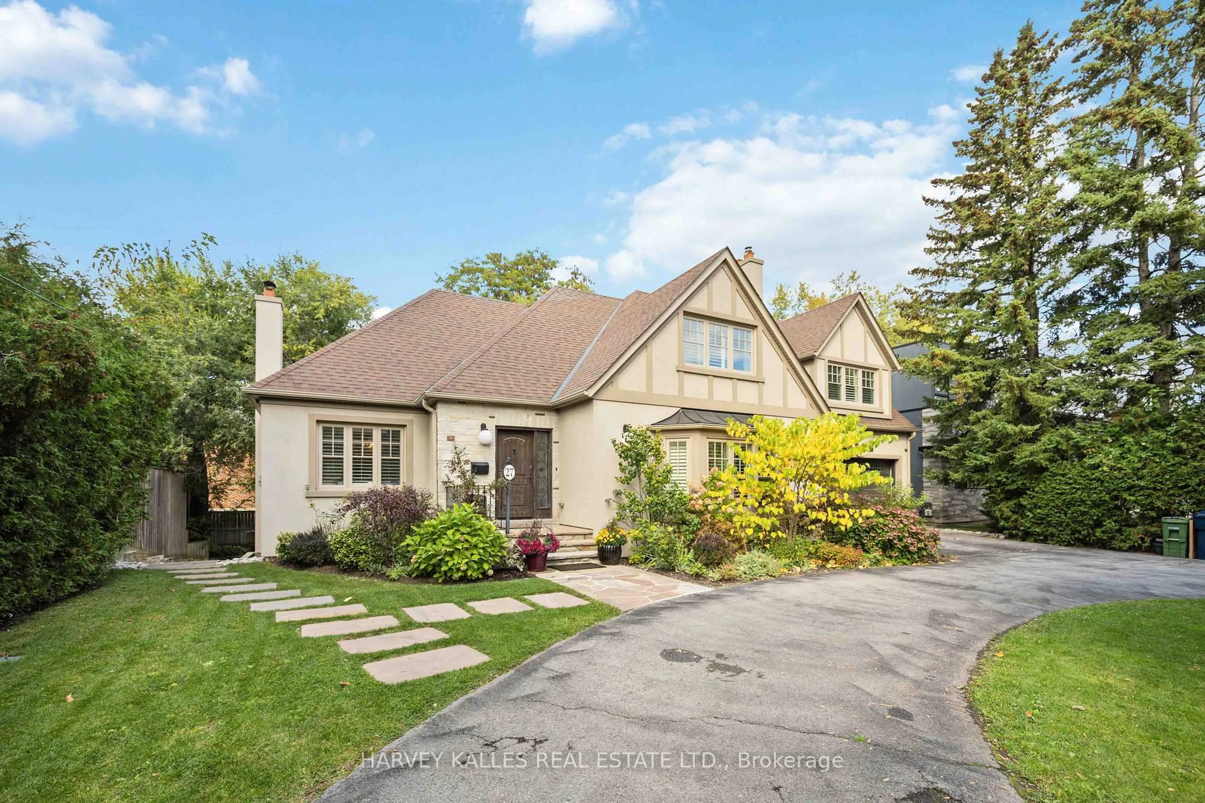 Home with brick exterior material, street for 27 Ashley Park Rd, Toronto Ontario M9A 4C9