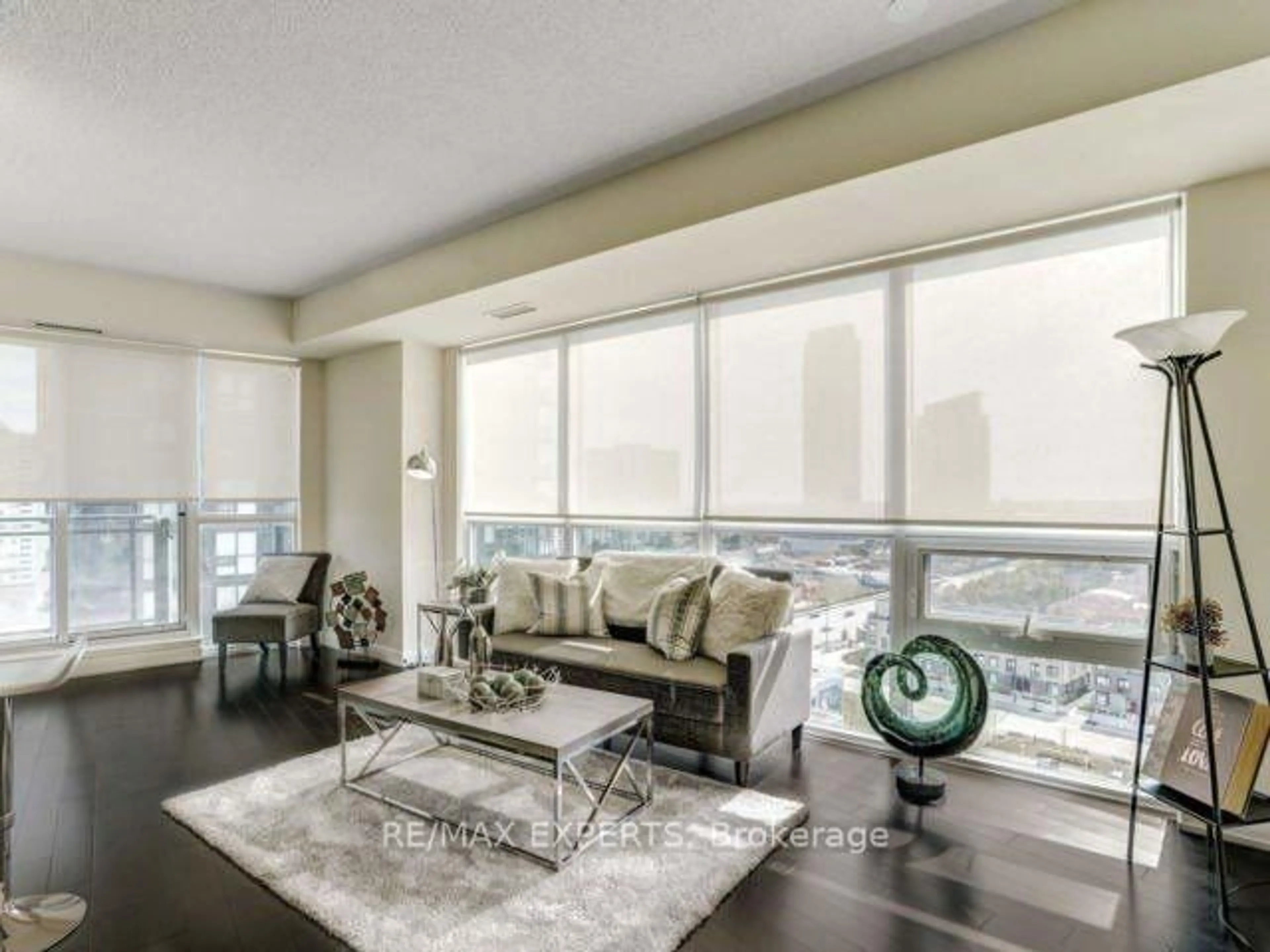 Living room with furniture, unknown for 510 Curran Pl #1002, Mississauga Ontario L5B 0J8