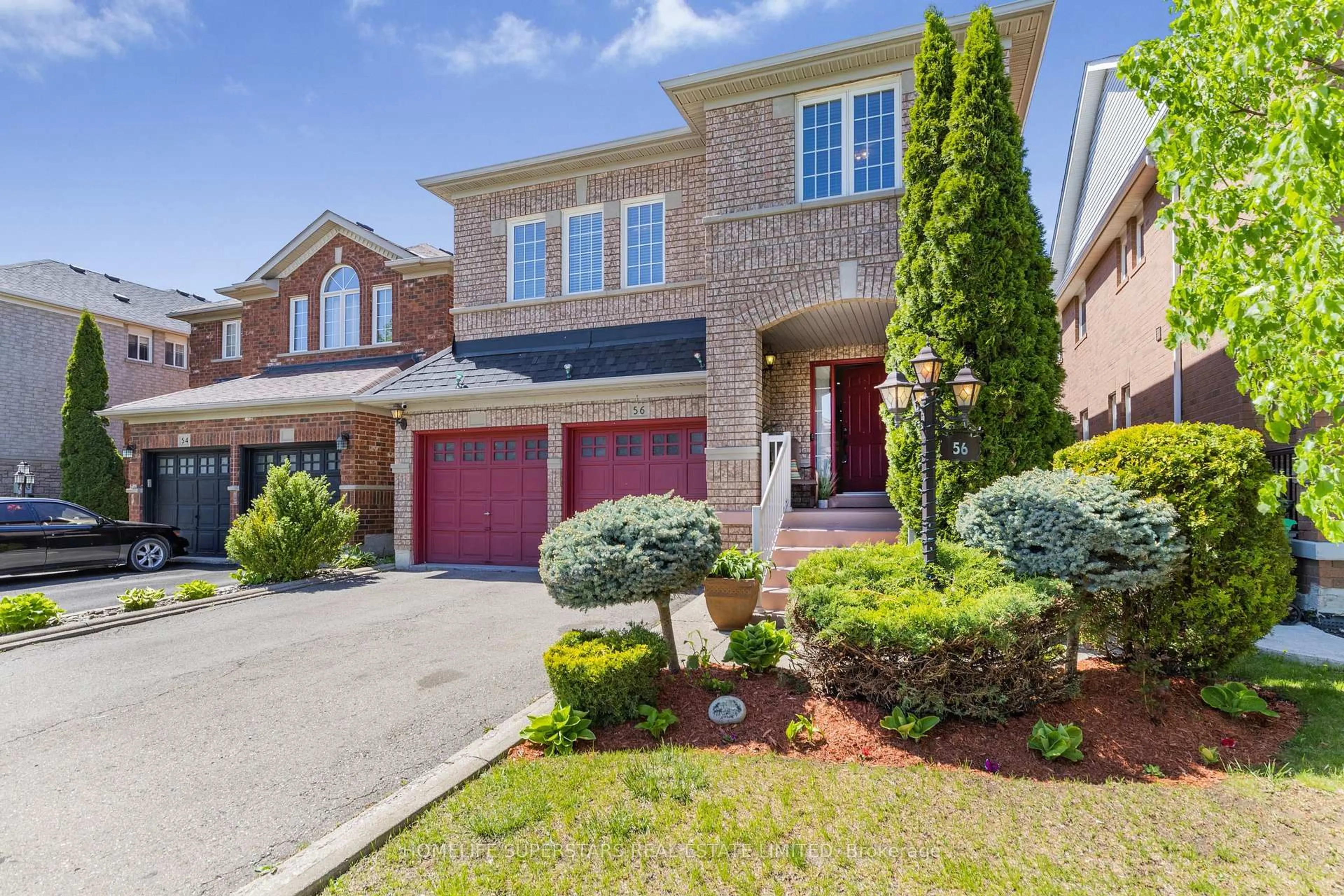 Home with brick exterior material, street for 56 Lockheed Cres, Brampton Ontario L7A 3G4