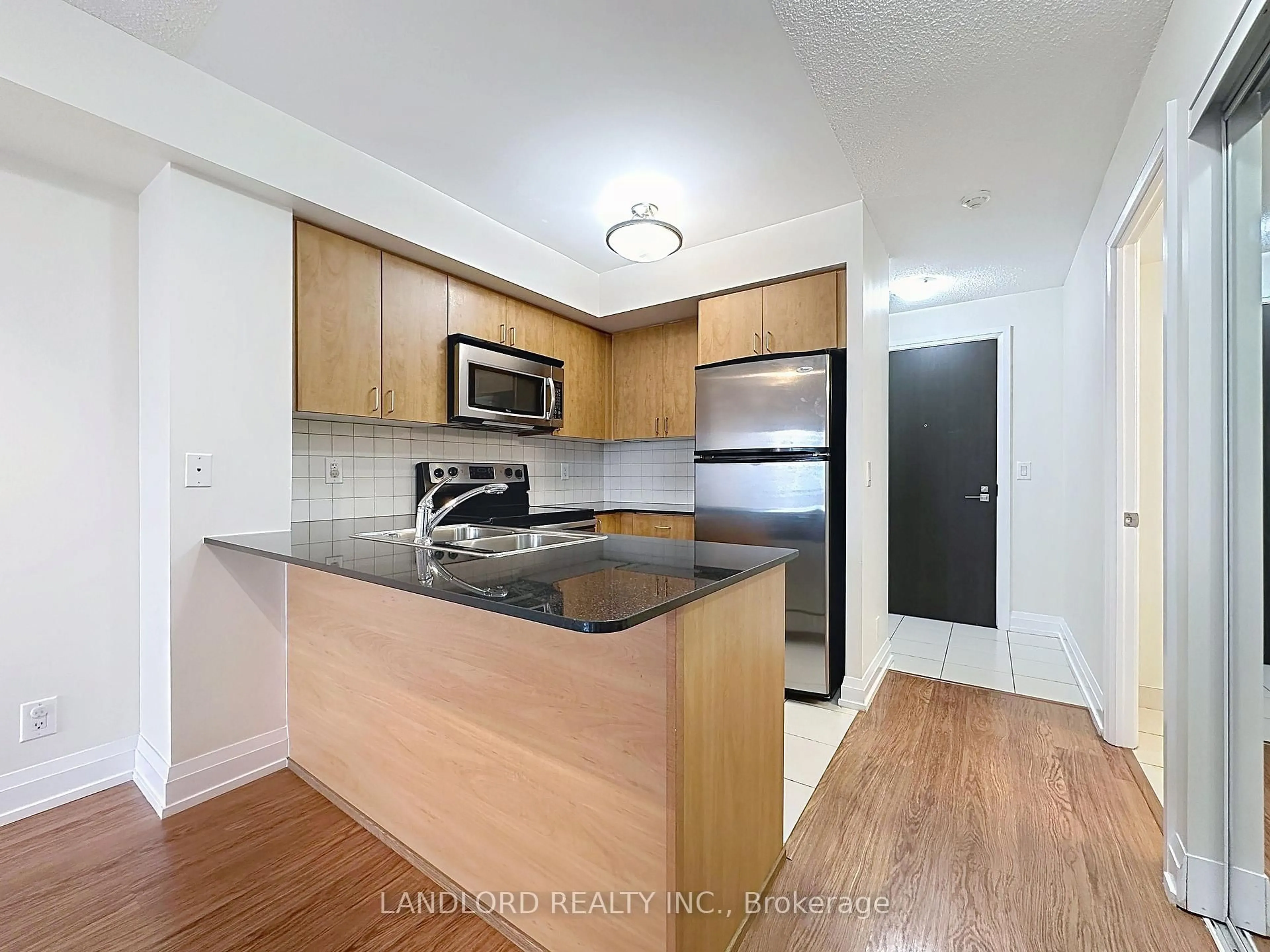 Standard kitchen, unknown for 1070 Sheppard Ave #801, Toronto Ontario M3J 0G8