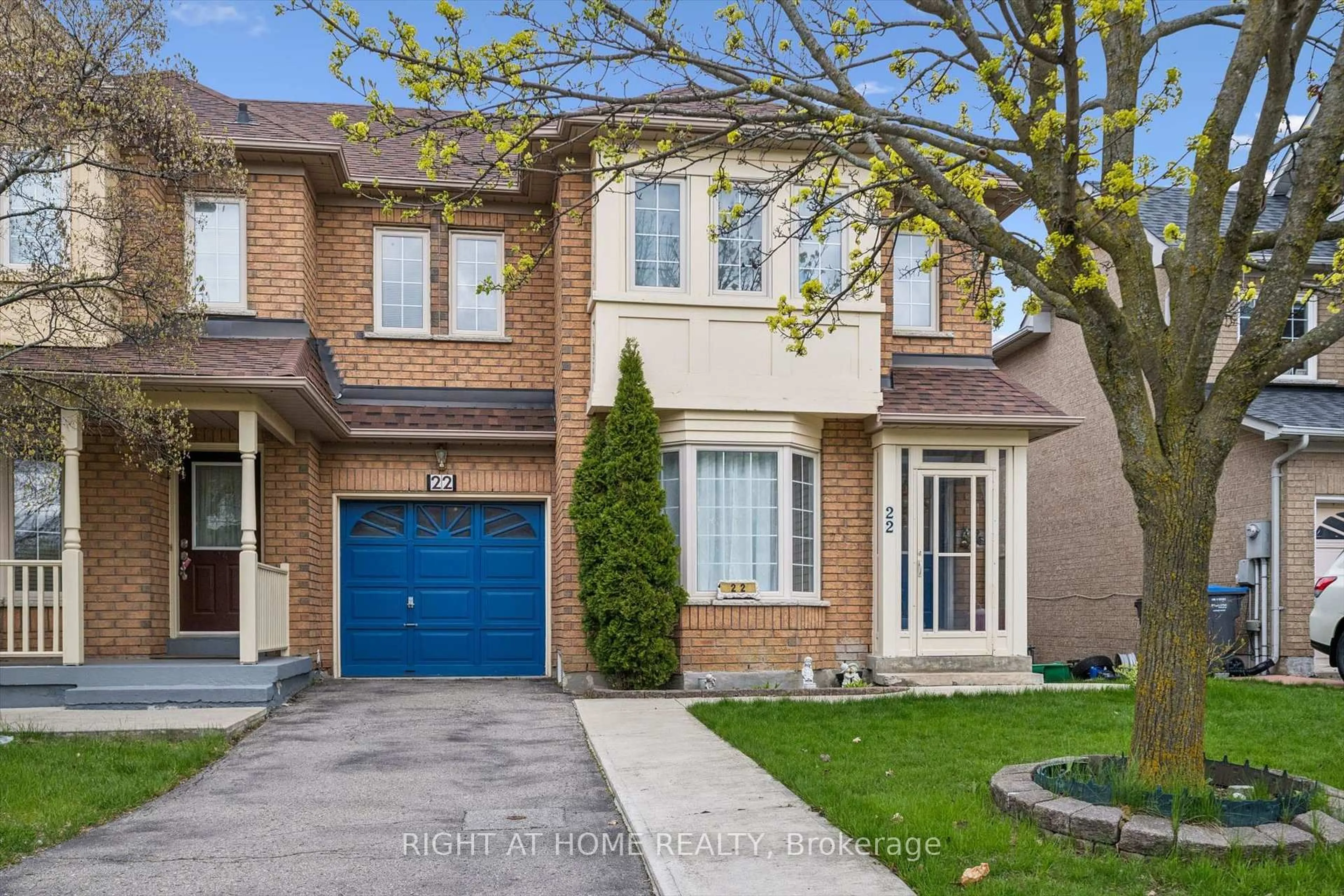Home with brick exterior material, street for 22 Zebra Tr, Brampton Ontario L6R 2J2