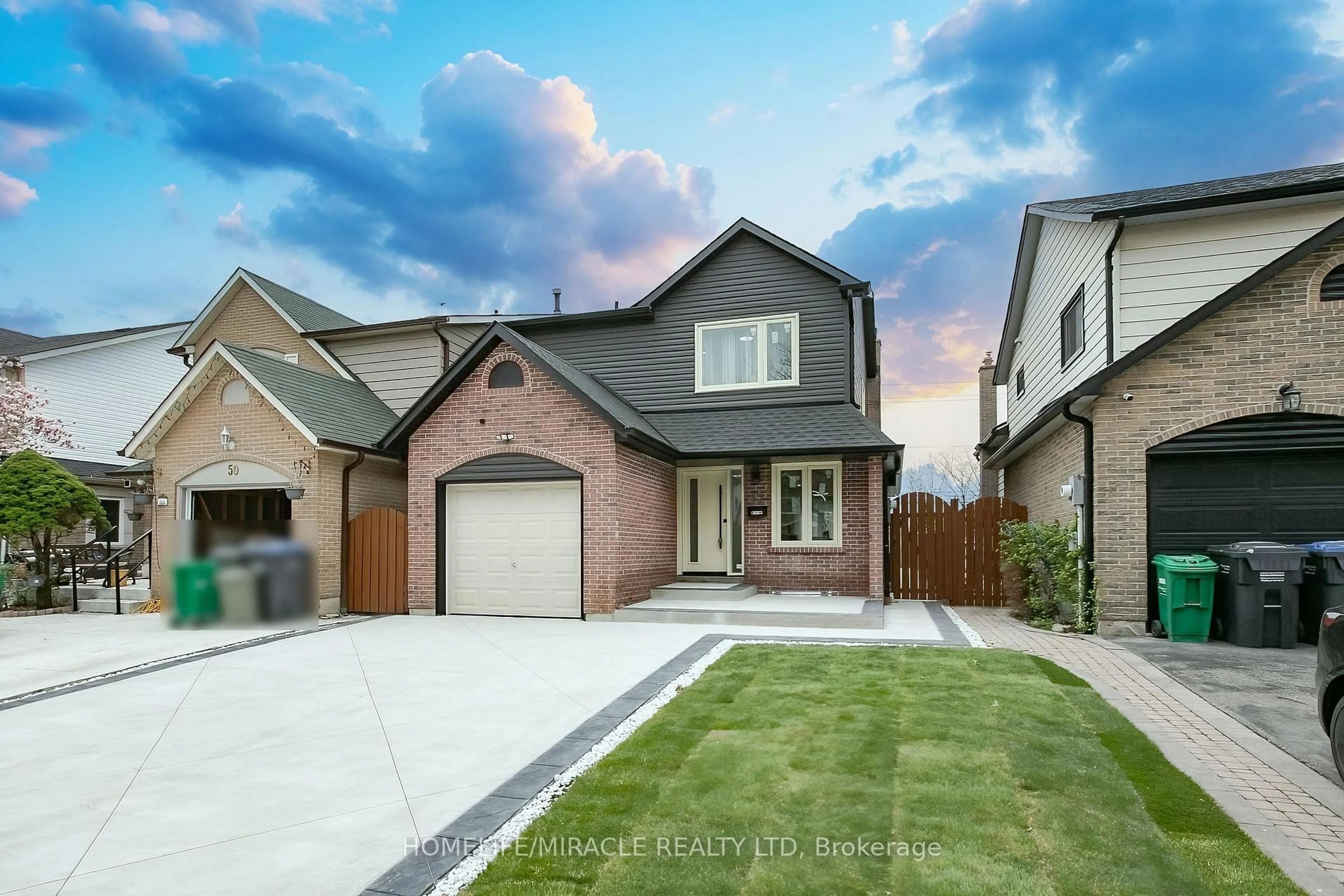 Home with brick exterior material, street for 52 Foxacre Row, Brampton Ontario L6V 3P5