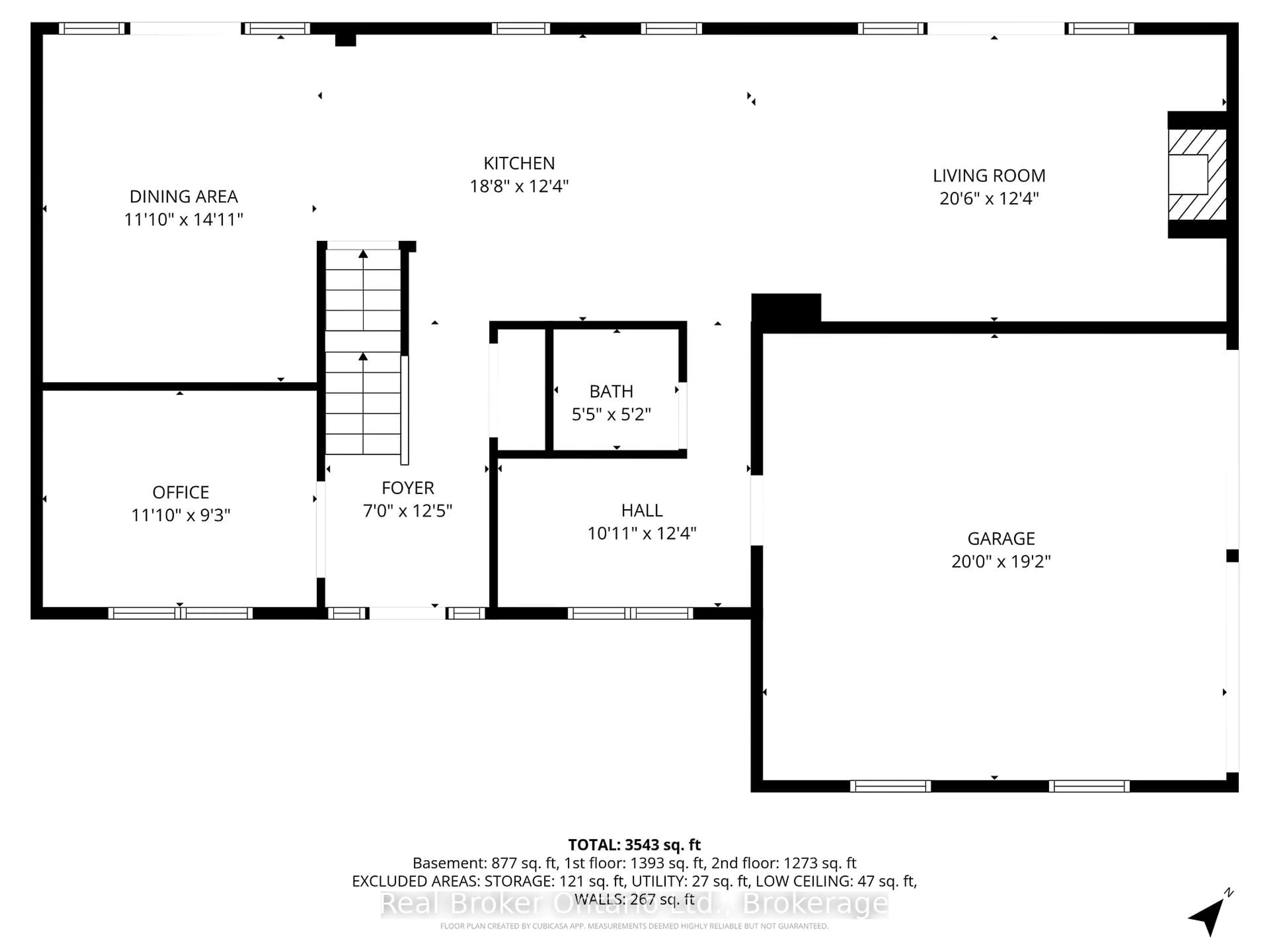 Floor plan for 145 Northshore Blvd, Burlington Ontario L7T 1A2