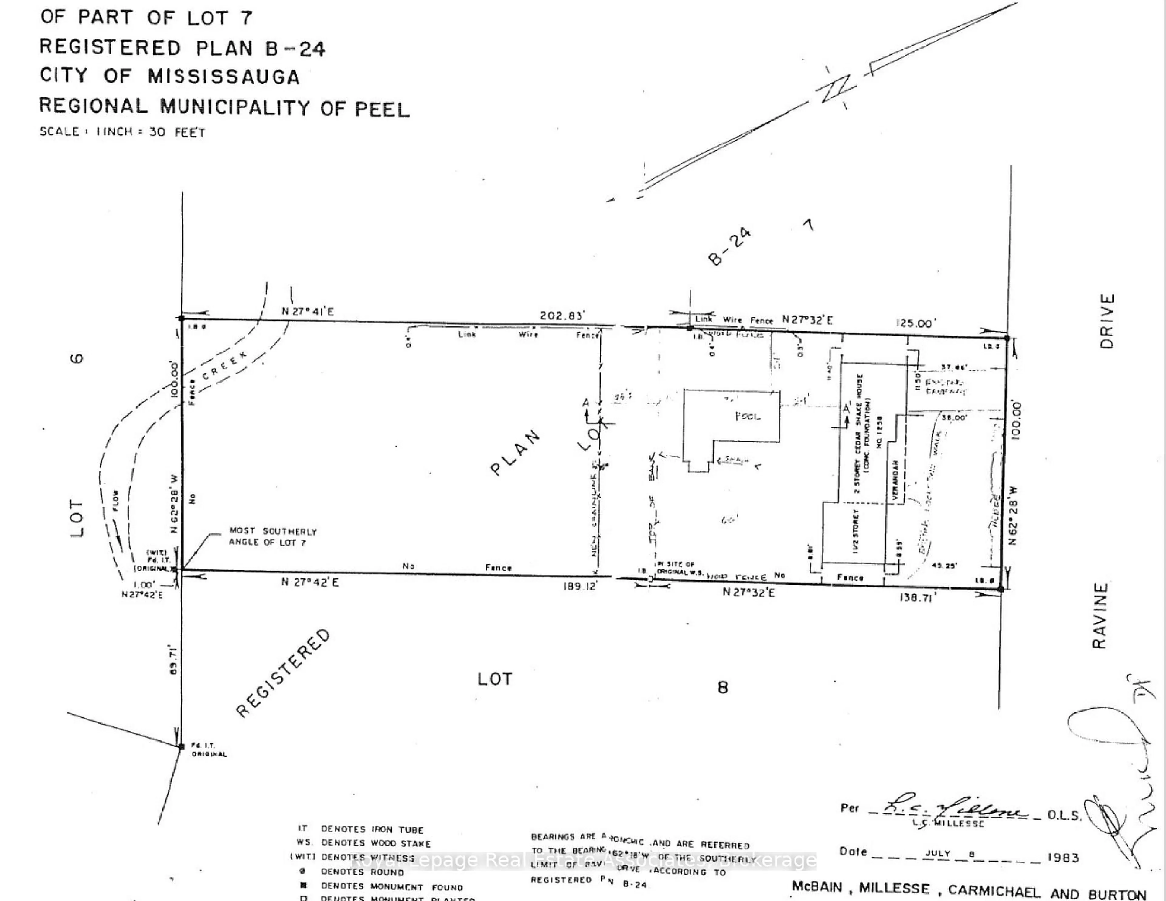 Floor plan for 1258 Ravine Dr, Mississauga Ontario L5J 3E4