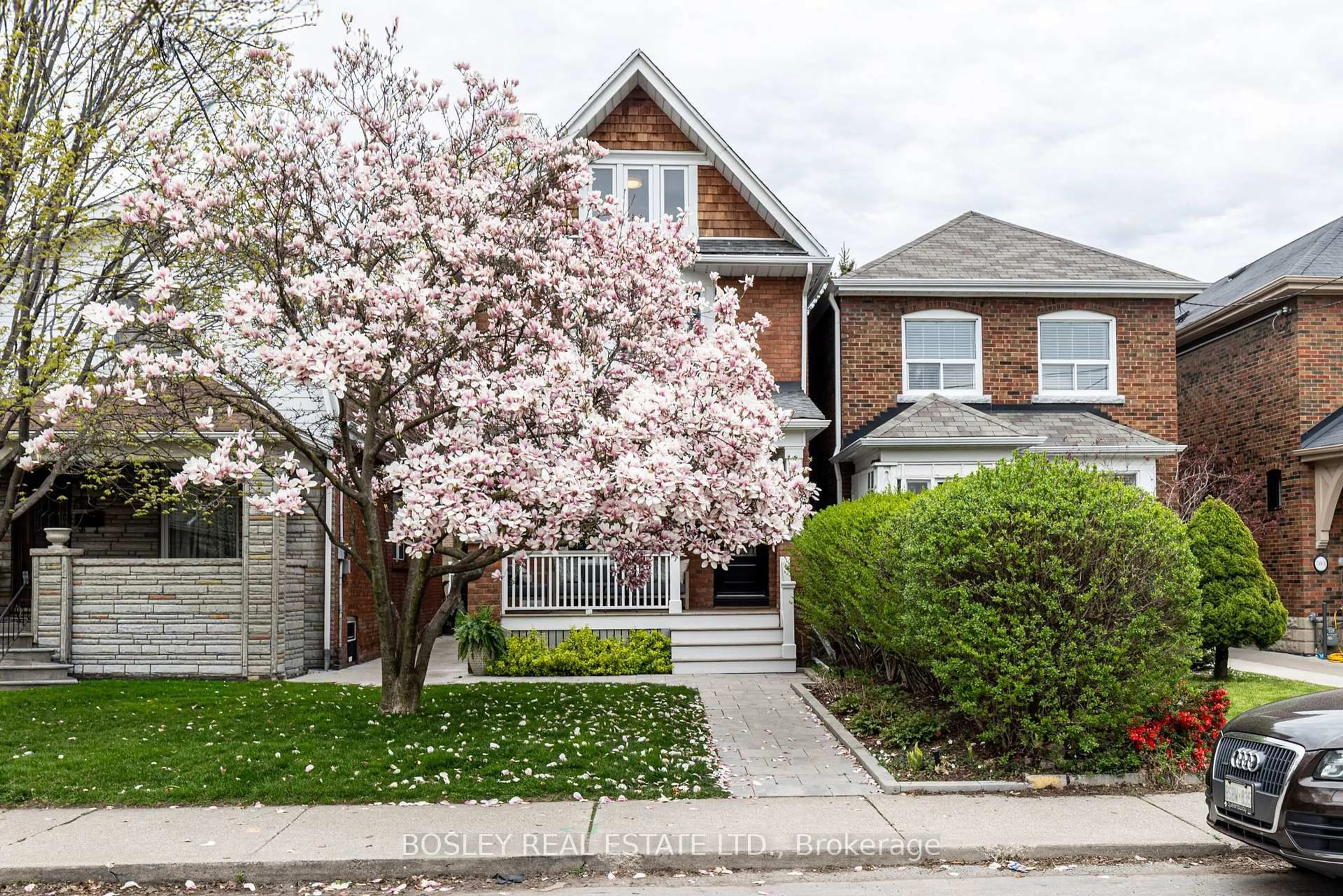 Home with brick exterior material, street for 597 Durie St, Toronto Ontario M6S 3H2