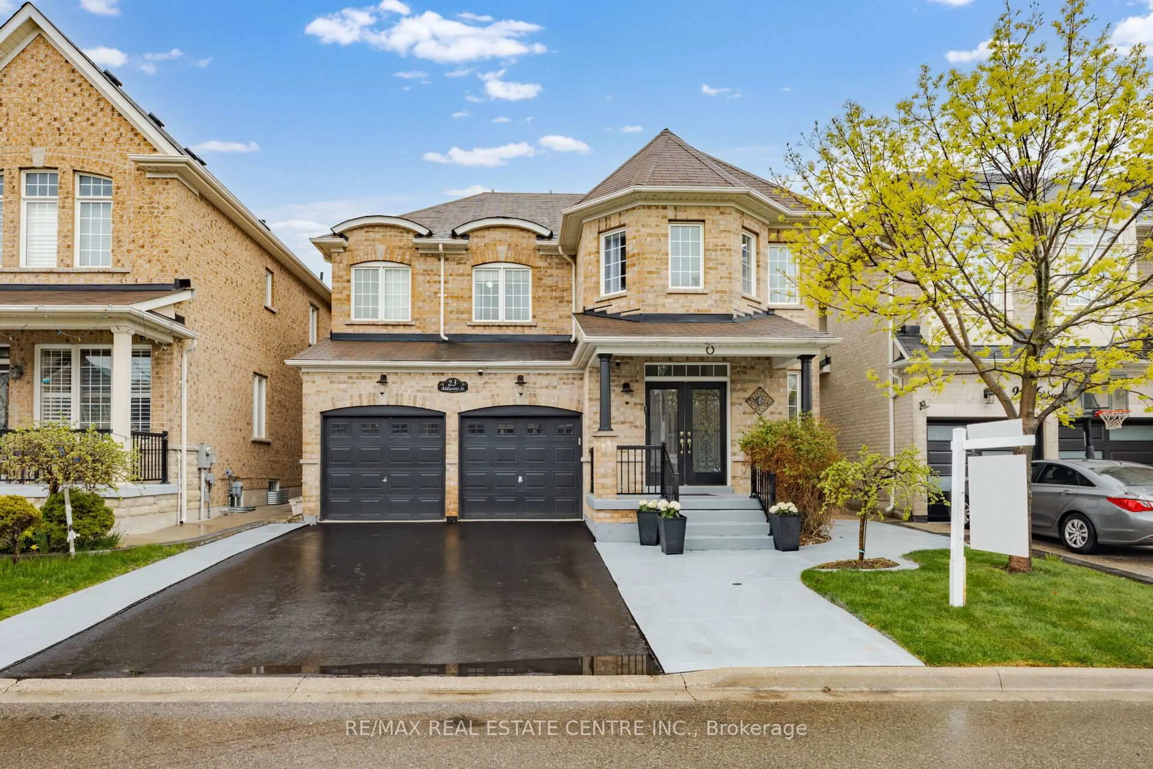 Home with brick exterior material, street for 23 Addiscott St, Brampton Ontario L6R 0Y2
