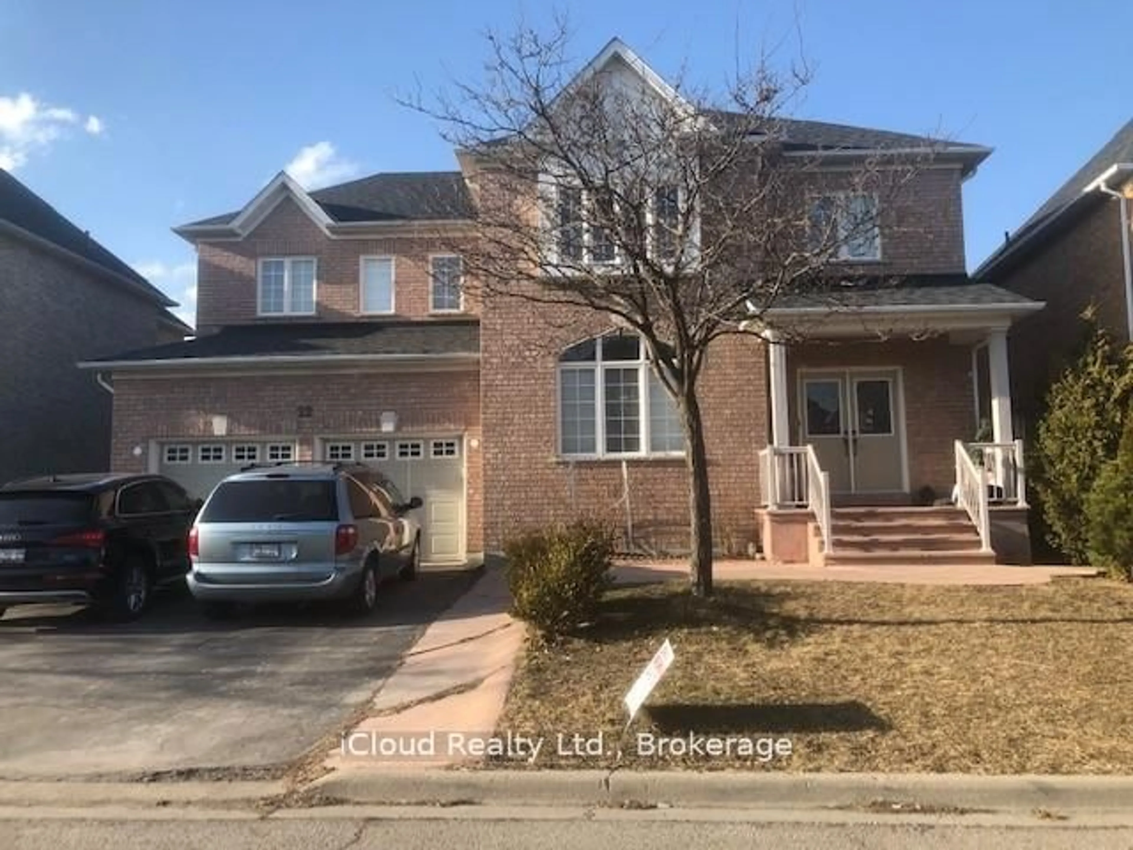 Home with brick exterior material, street for 22 Banks Dr, Brampton Ontario L6P 1C7