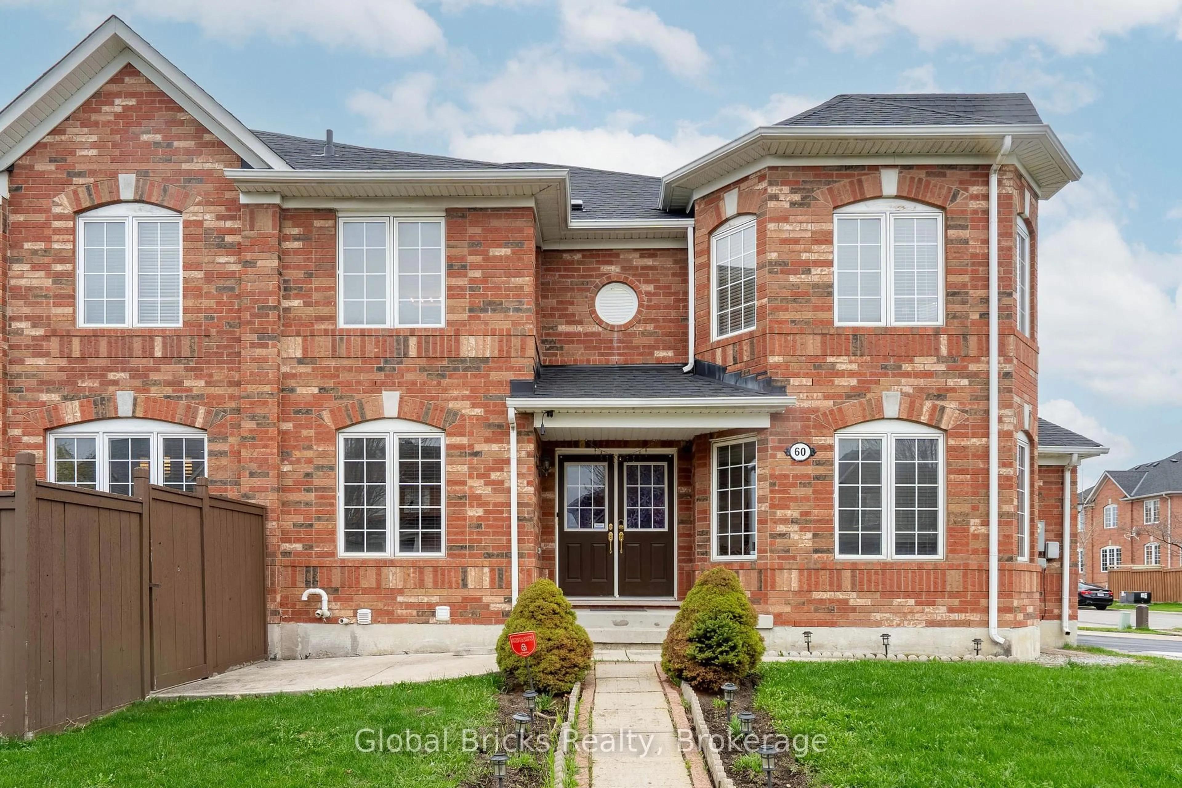 Home with brick exterior material, street for 60 Dwyer Dr, Brampton Ontario L6S 6L2
