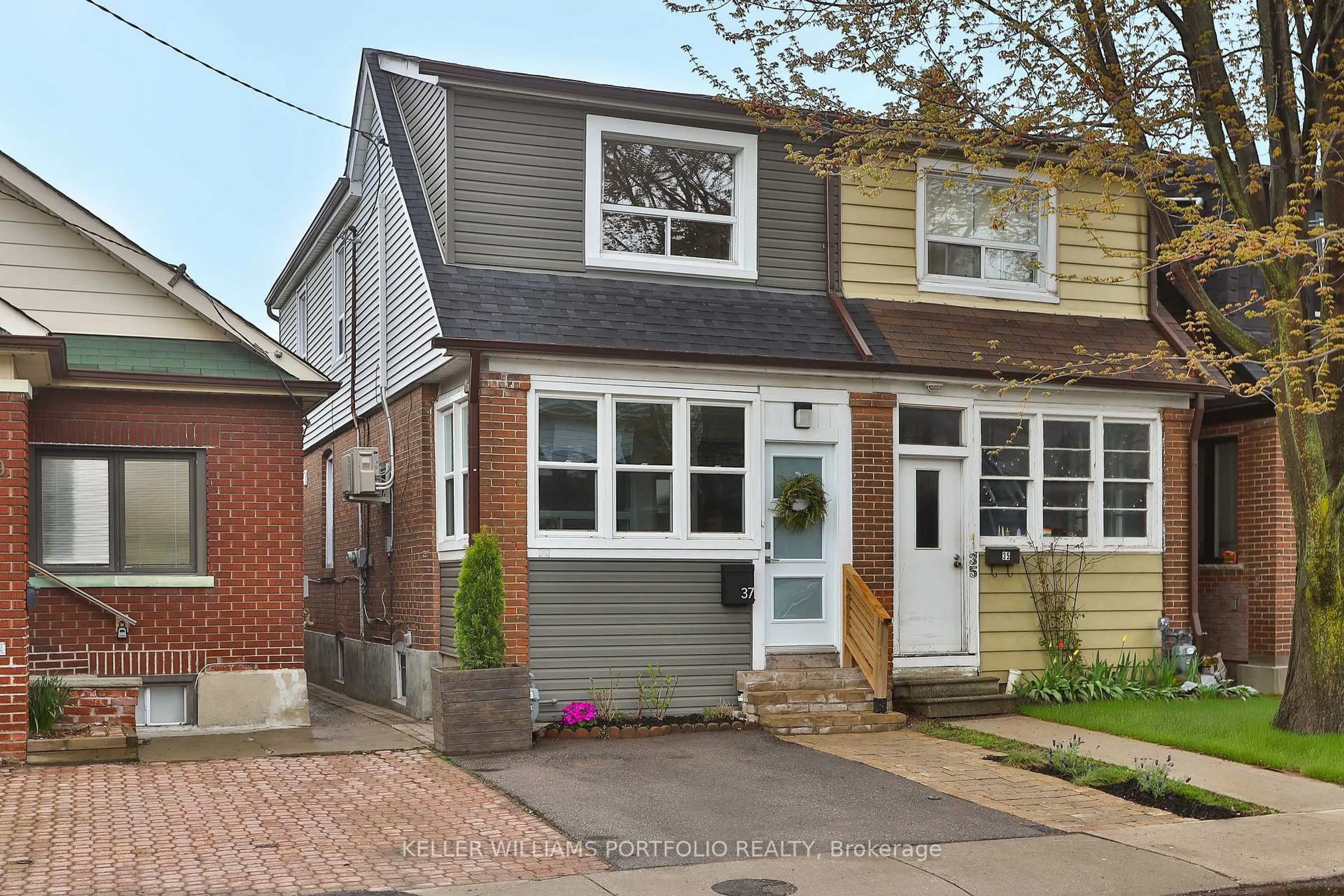 Home with brick exterior material, street for 37 Rosethorn Ave, Toronto Ontario M6N 3K7