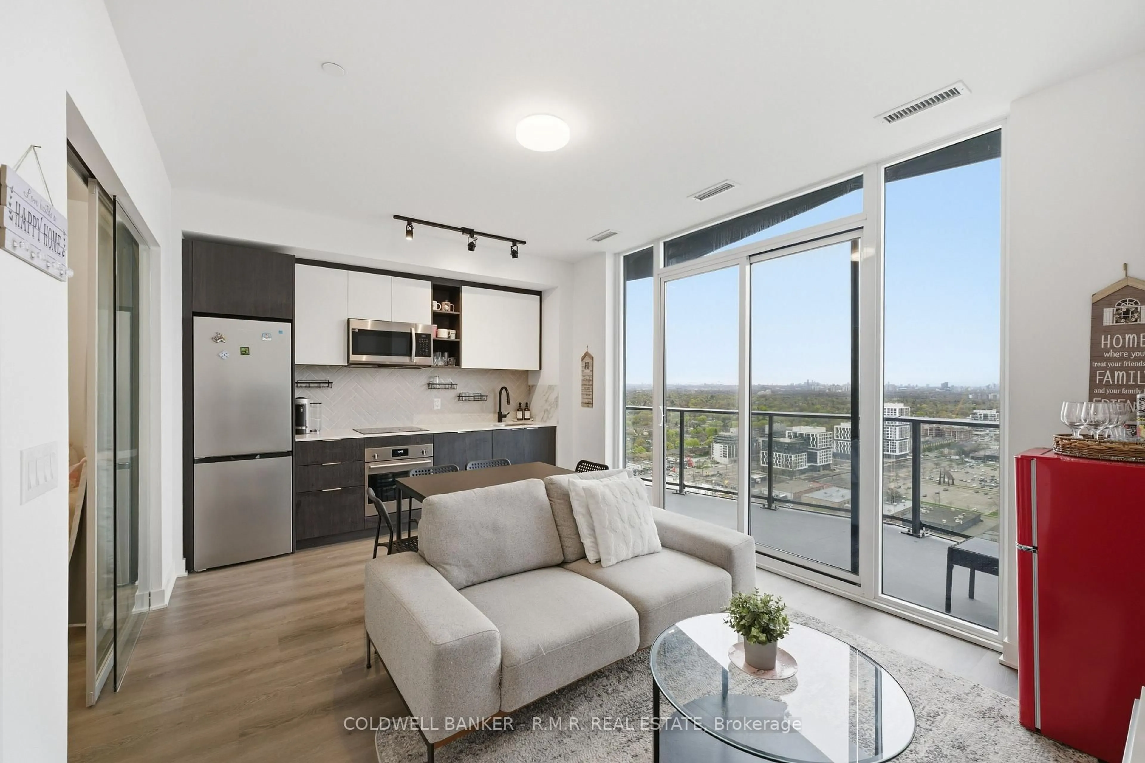 Open concept kitchen, unknown for 36 Zorra St #2707, Toronto Ontario M8Z 0G5