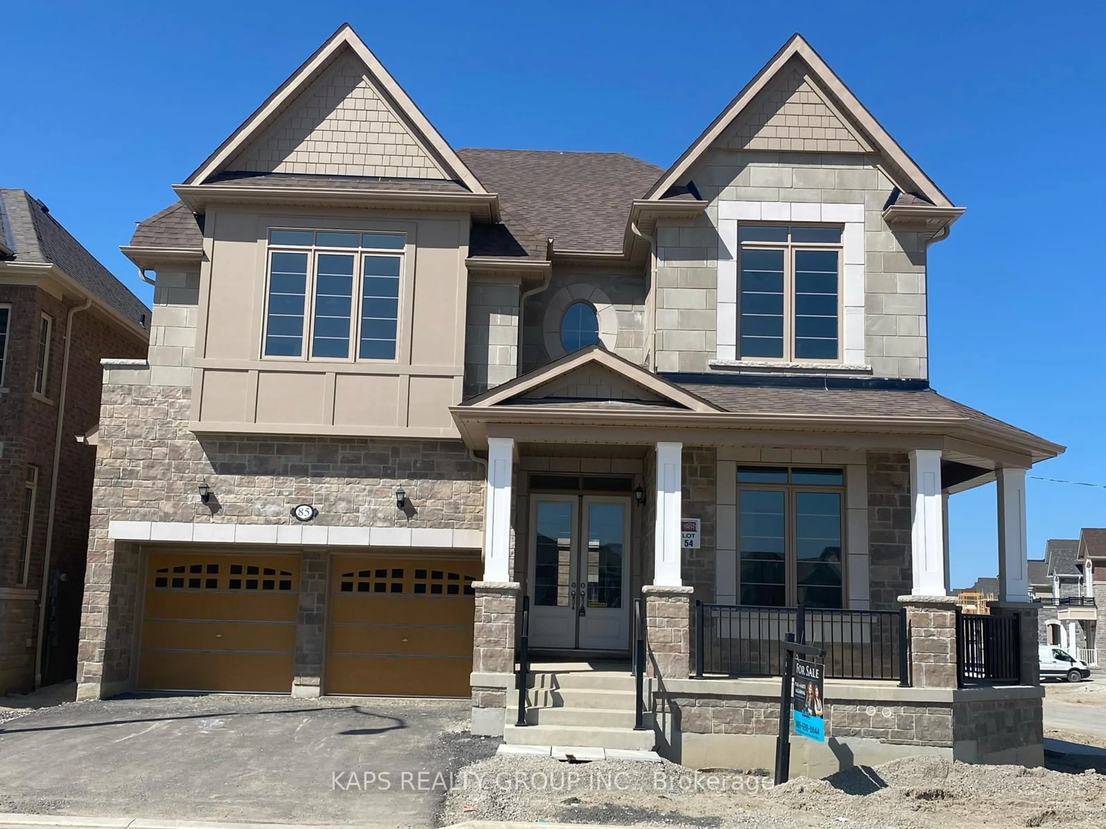 Home with brick exterior material, street for 85 Donald Stewart Rd, Brampton Ontario L7A 0C3