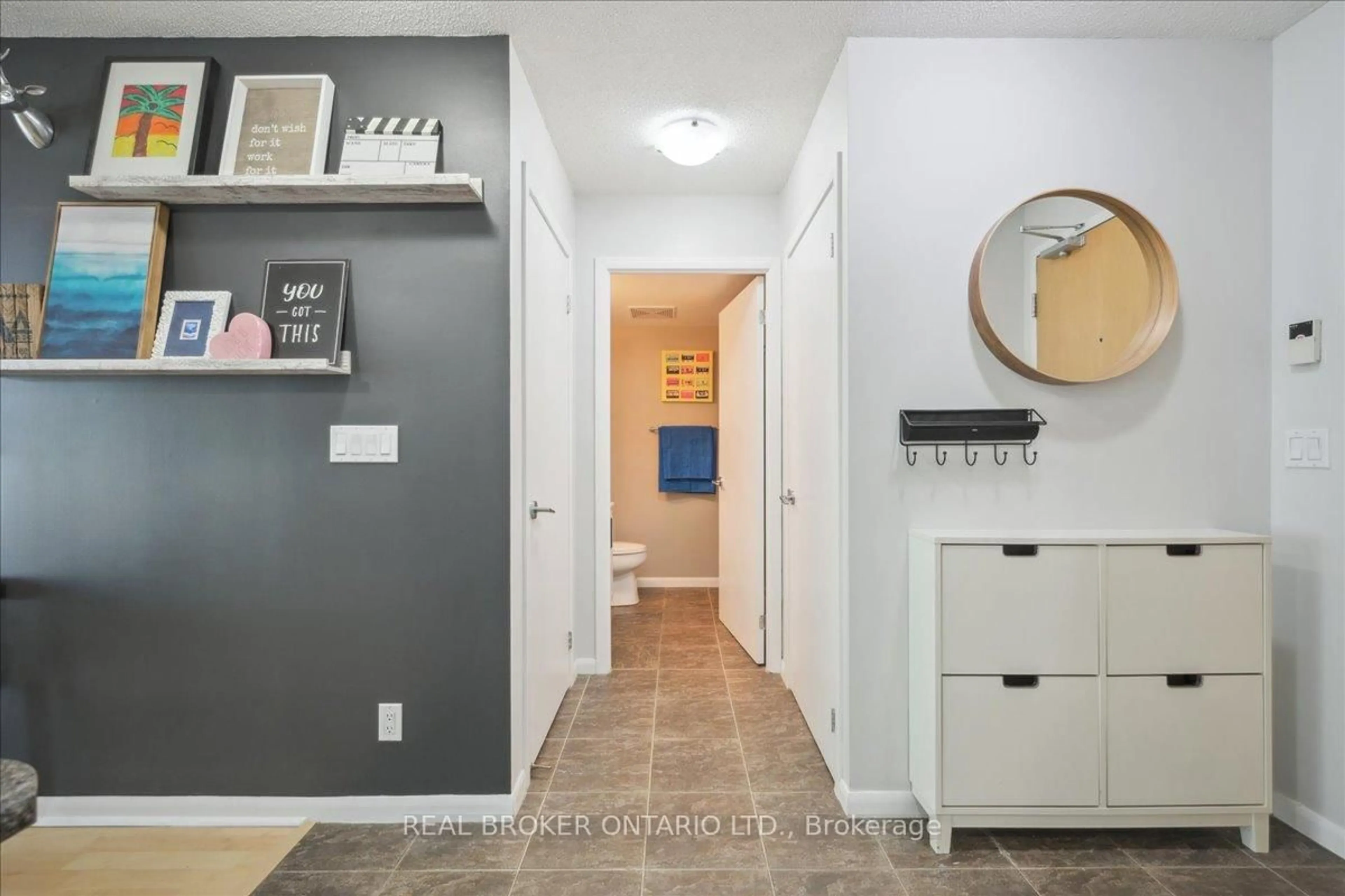Indoor entryway for 185 Legion Rd #608, Toronto Ontario M8Y 0A1