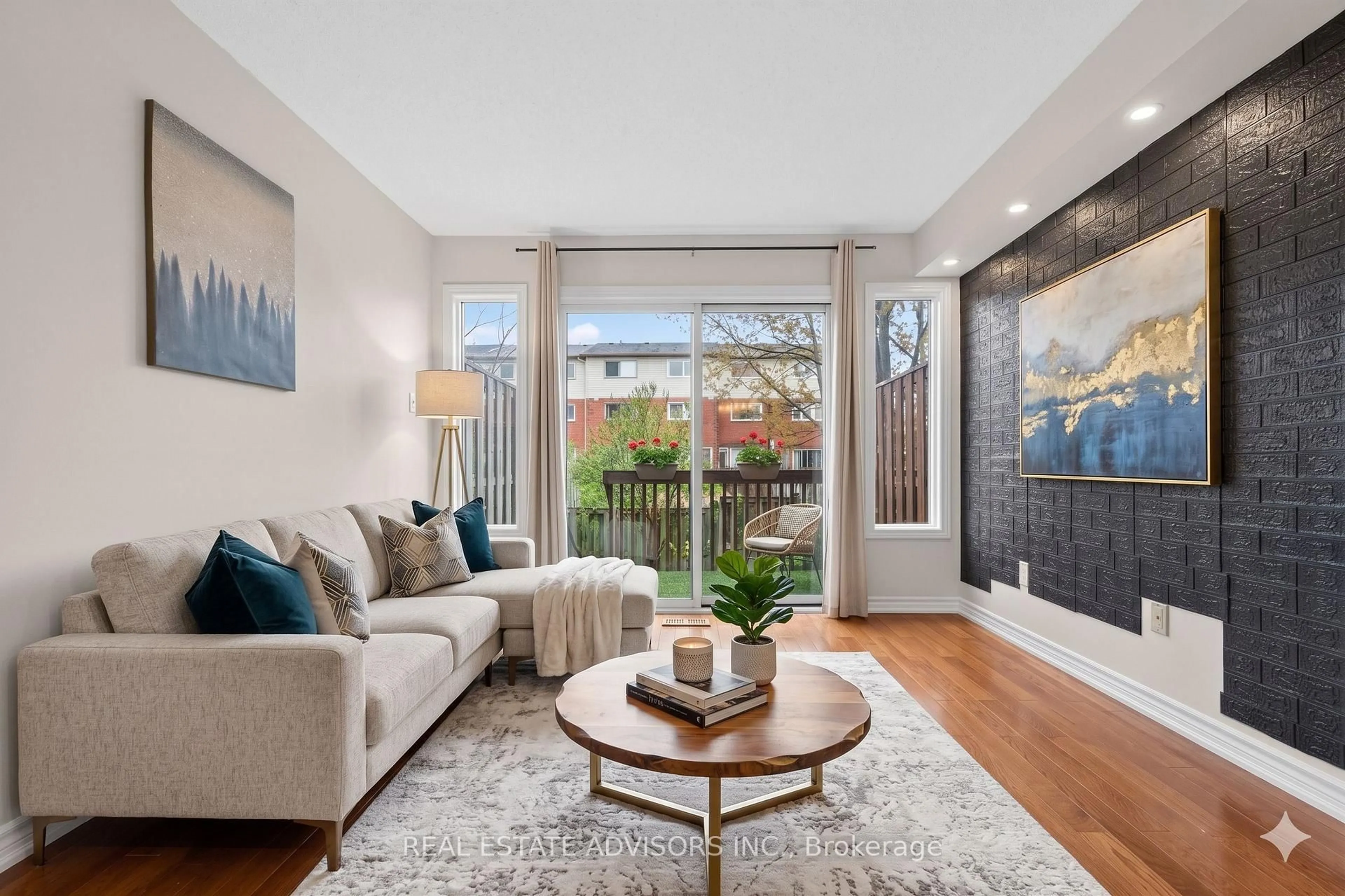 Living room with furniture, unknown for 3895 Doug Leavens Blvd #39, Mississauga Ontario L5N 7G1