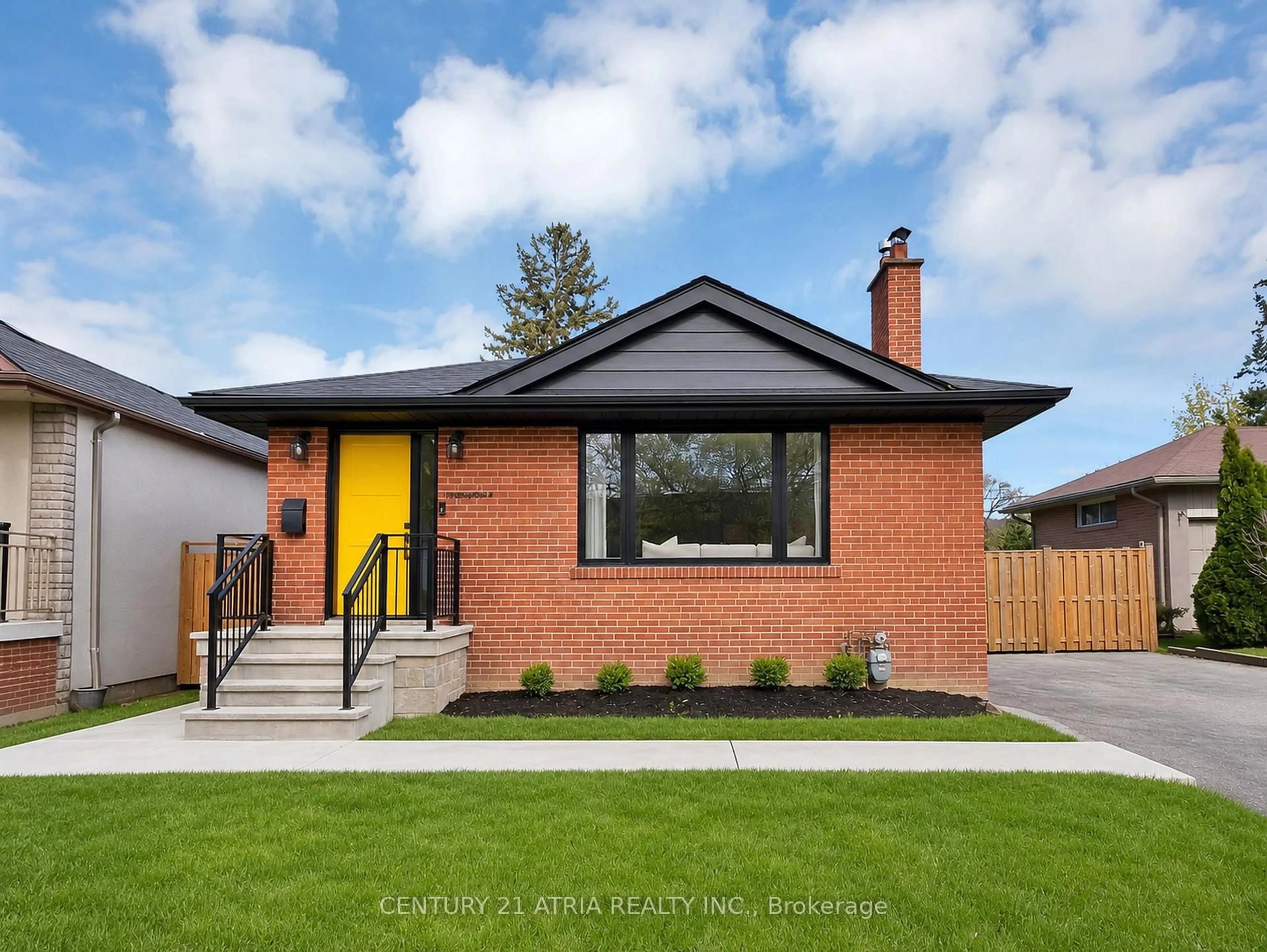 Home with brick exterior material, street for 23 Lloyd Manor Rd, Toronto Ontario M9B 5H5