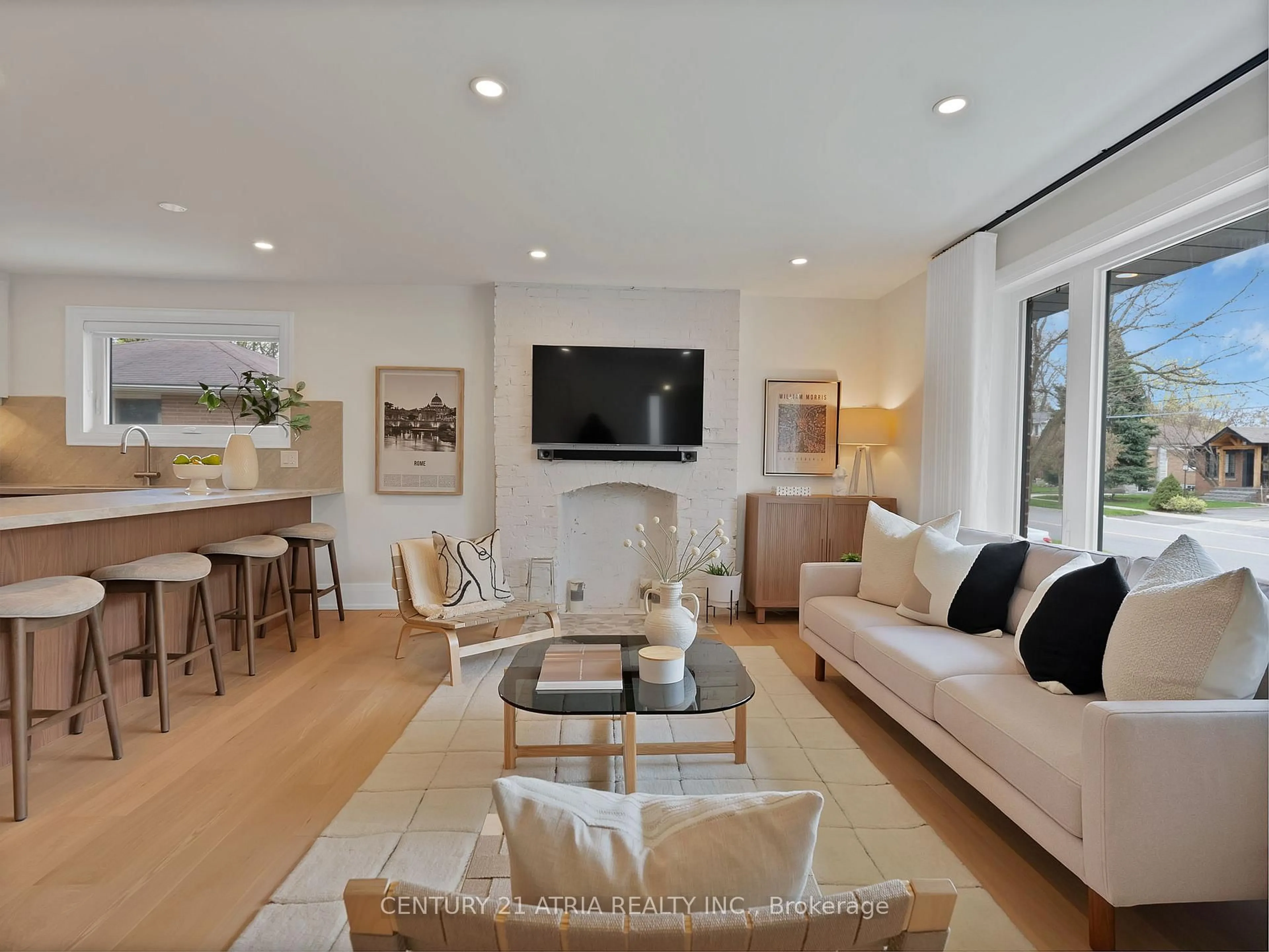 Living room with furniture, unknown for 23 Lloyd Manor Rd, Toronto Ontario M9B 5H5