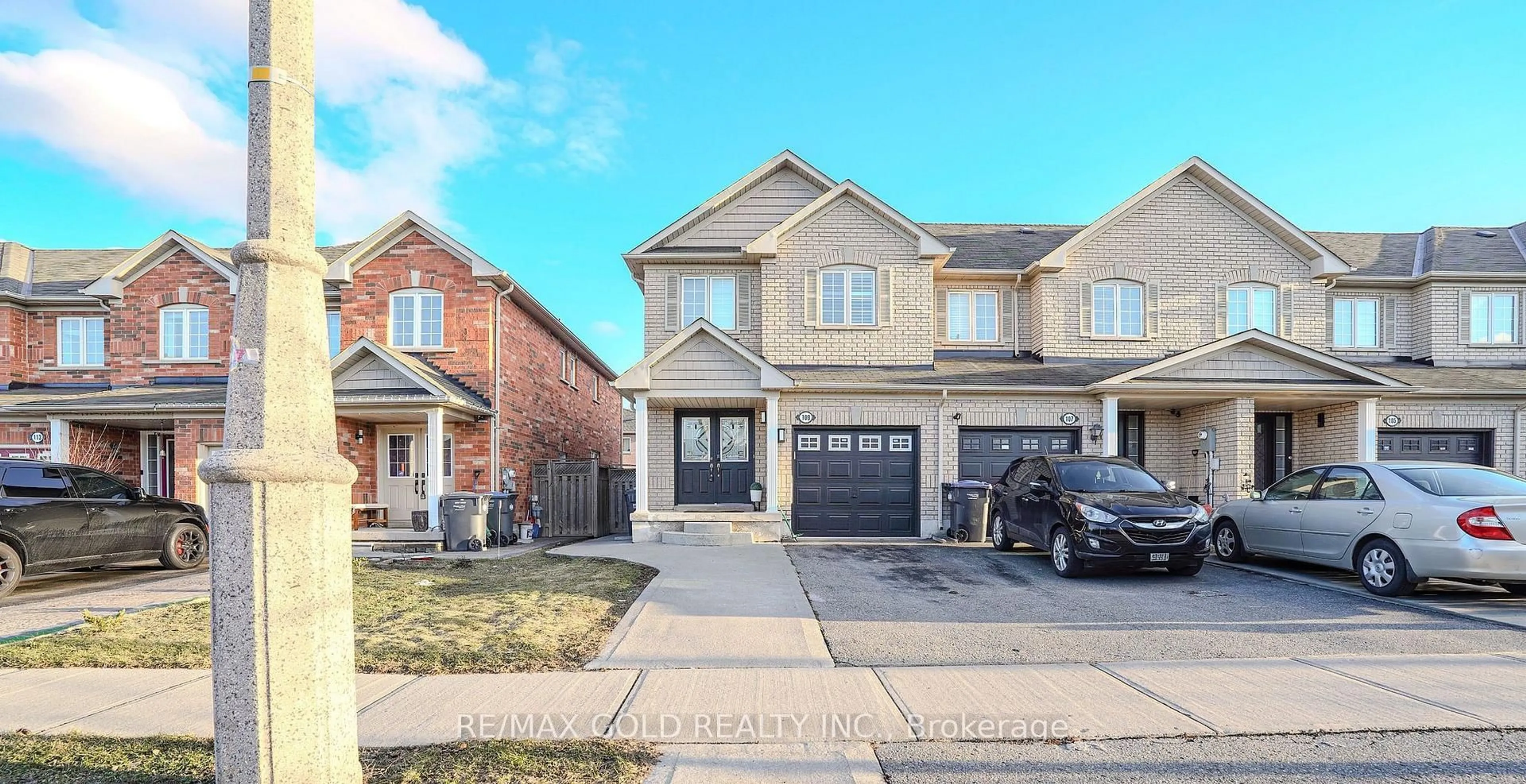 Home with brick exterior material, street for 109 Crystal Glen Cres, Brampton Ontario L6X 0K8