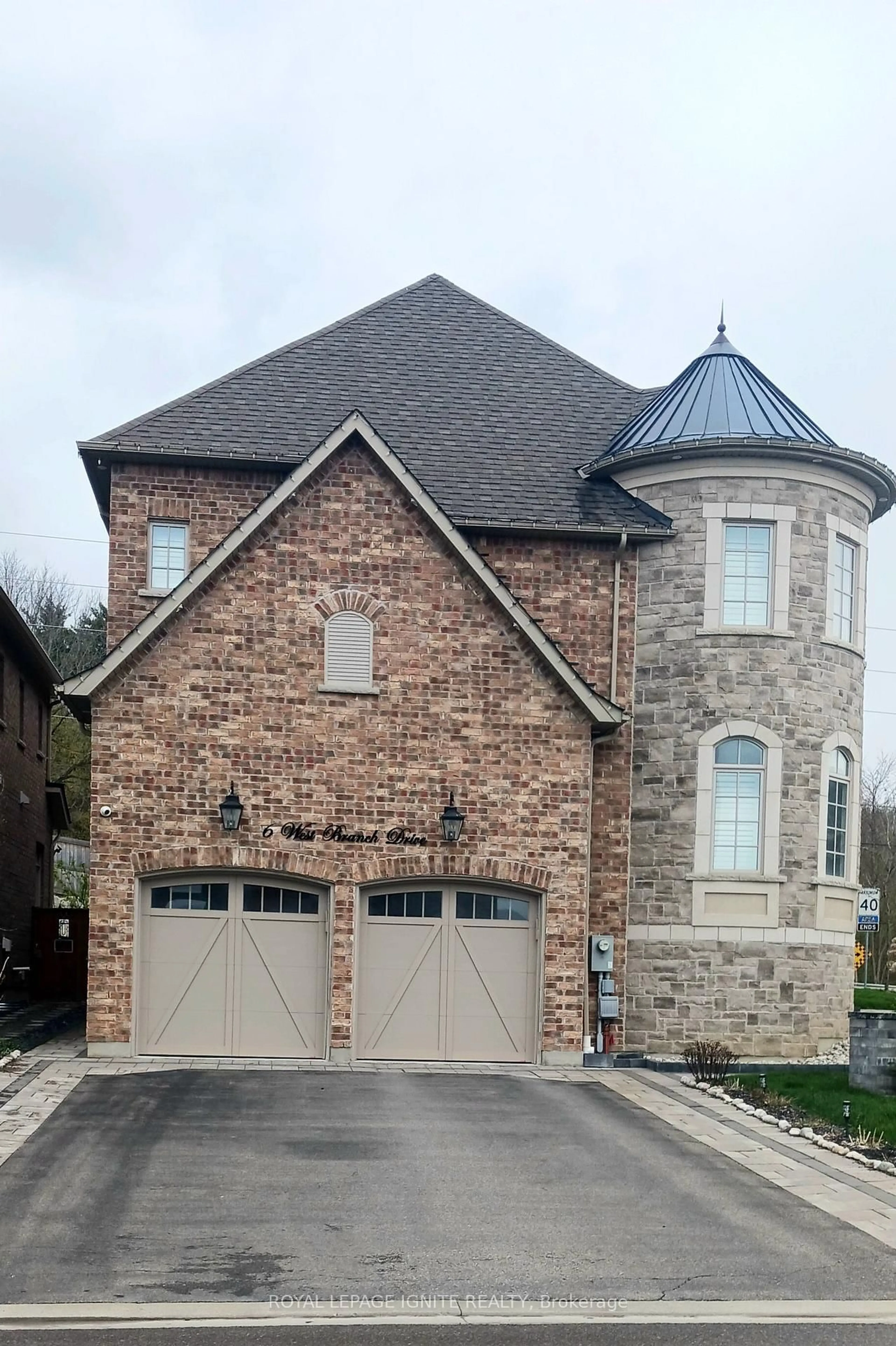 Home with brick exterior material, street for 6 West Branch Dr, Halton Hills Ontario L7G 0J6