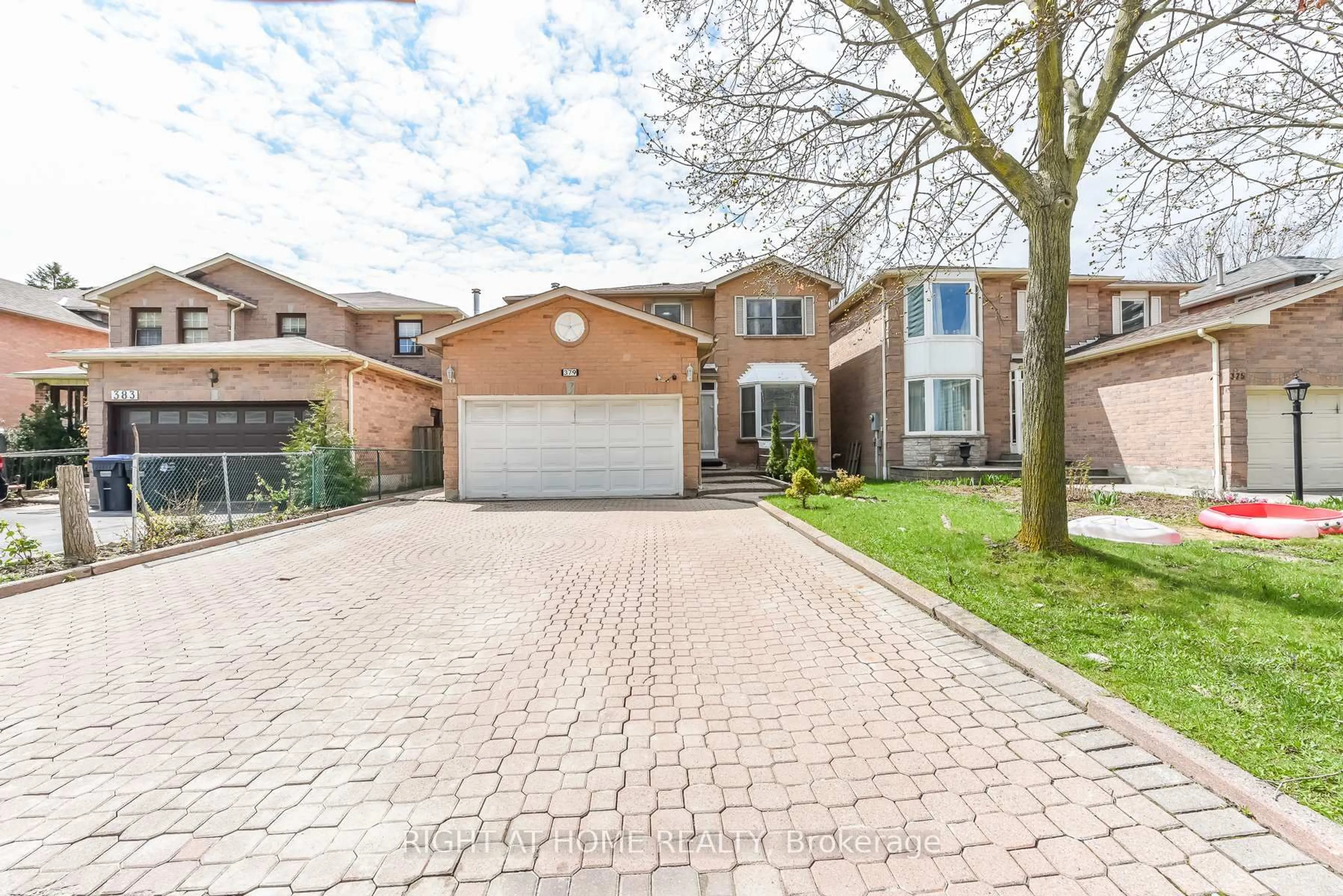 Home with brick exterior material, street for 379 Wallenberg Cres, Mississauga Ontario L5B 3N1