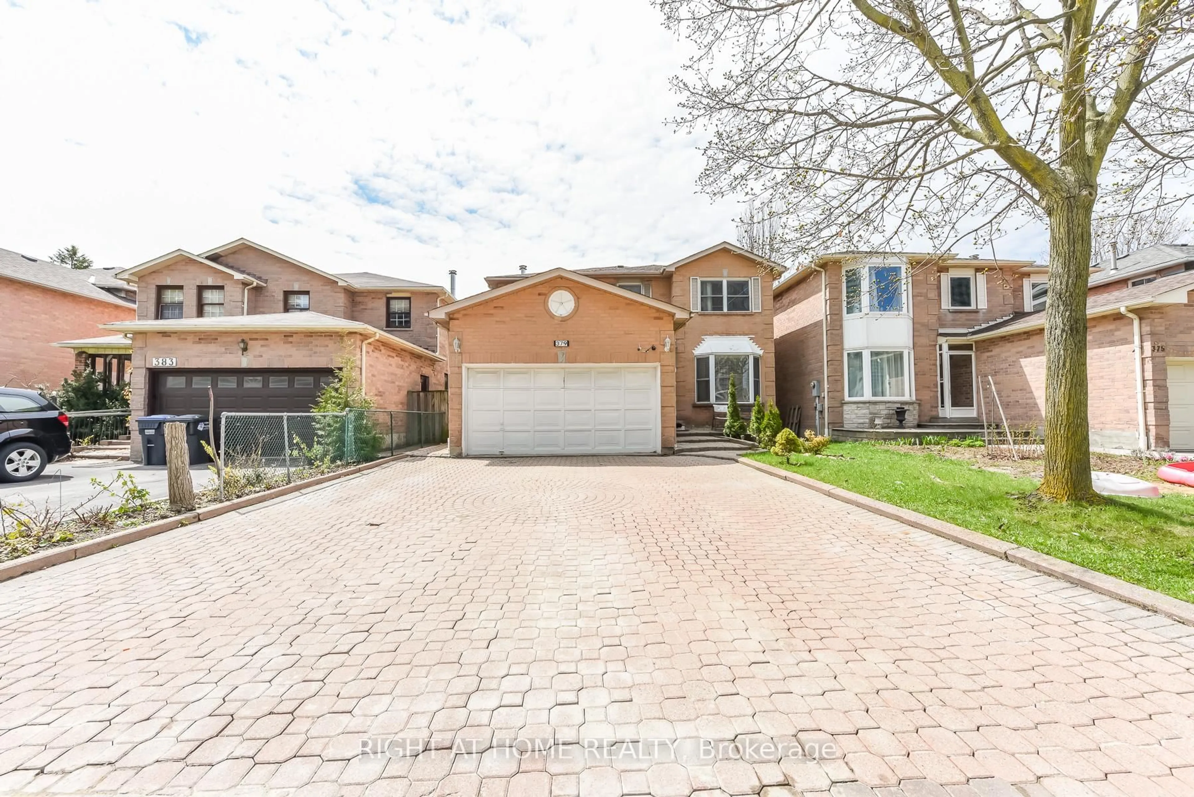 Home with brick exterior material, street for 379 Wallenberg Cres, Mississauga Ontario L5B 3N1