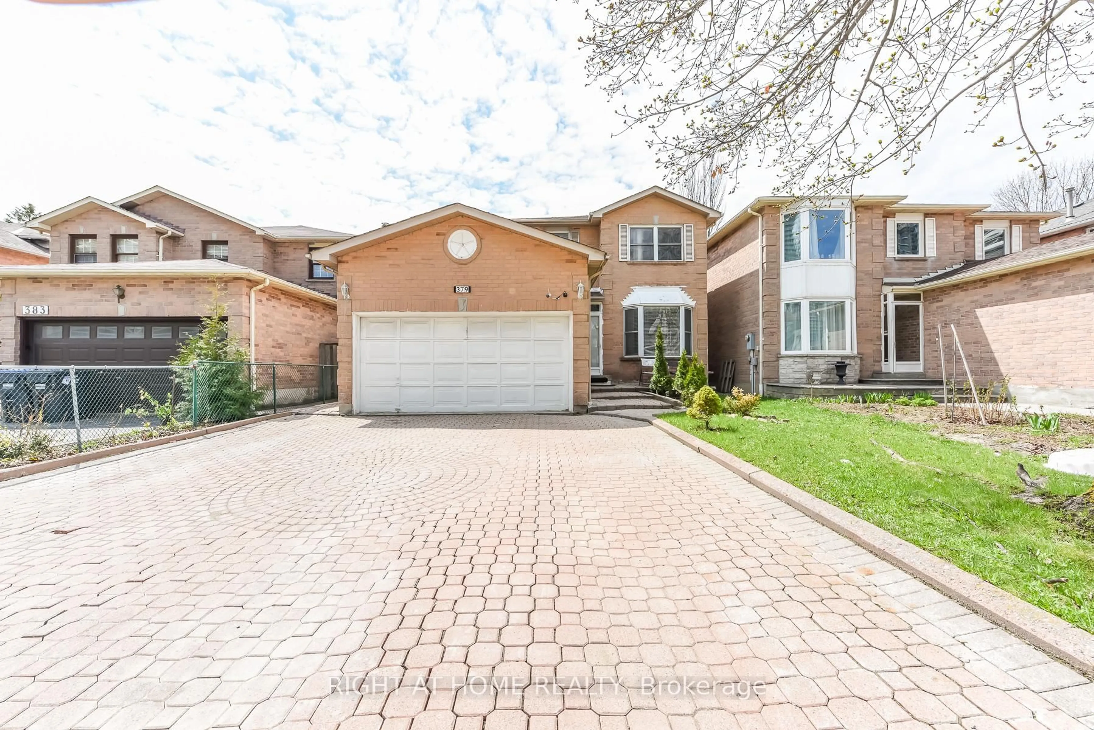 Home with brick exterior material, street for 379 Wallenberg Cres, Mississauga Ontario L5B 3N1