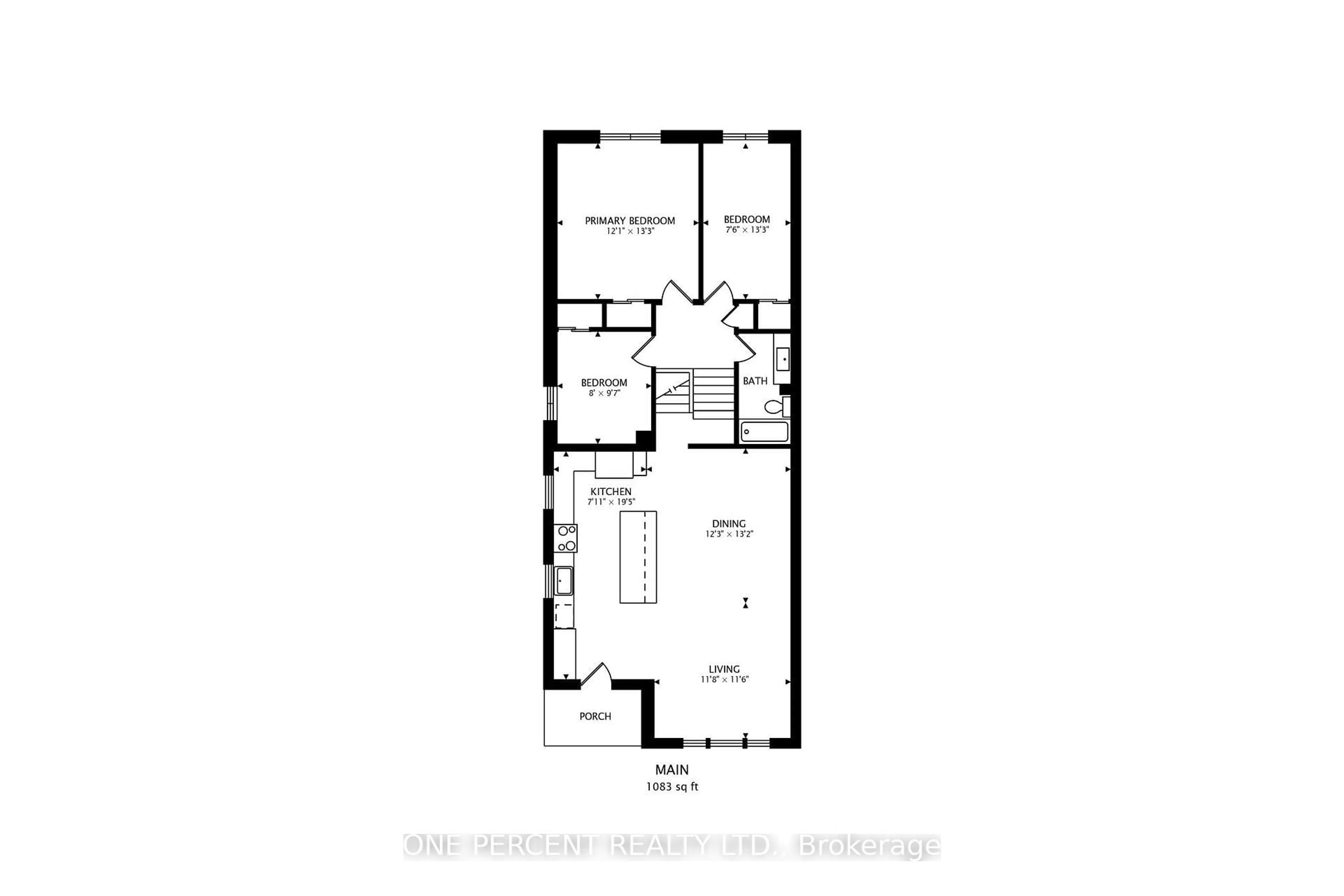 Floor plan for 1270 Pallatine Dr, Oakville Ontario L6H 1Z2