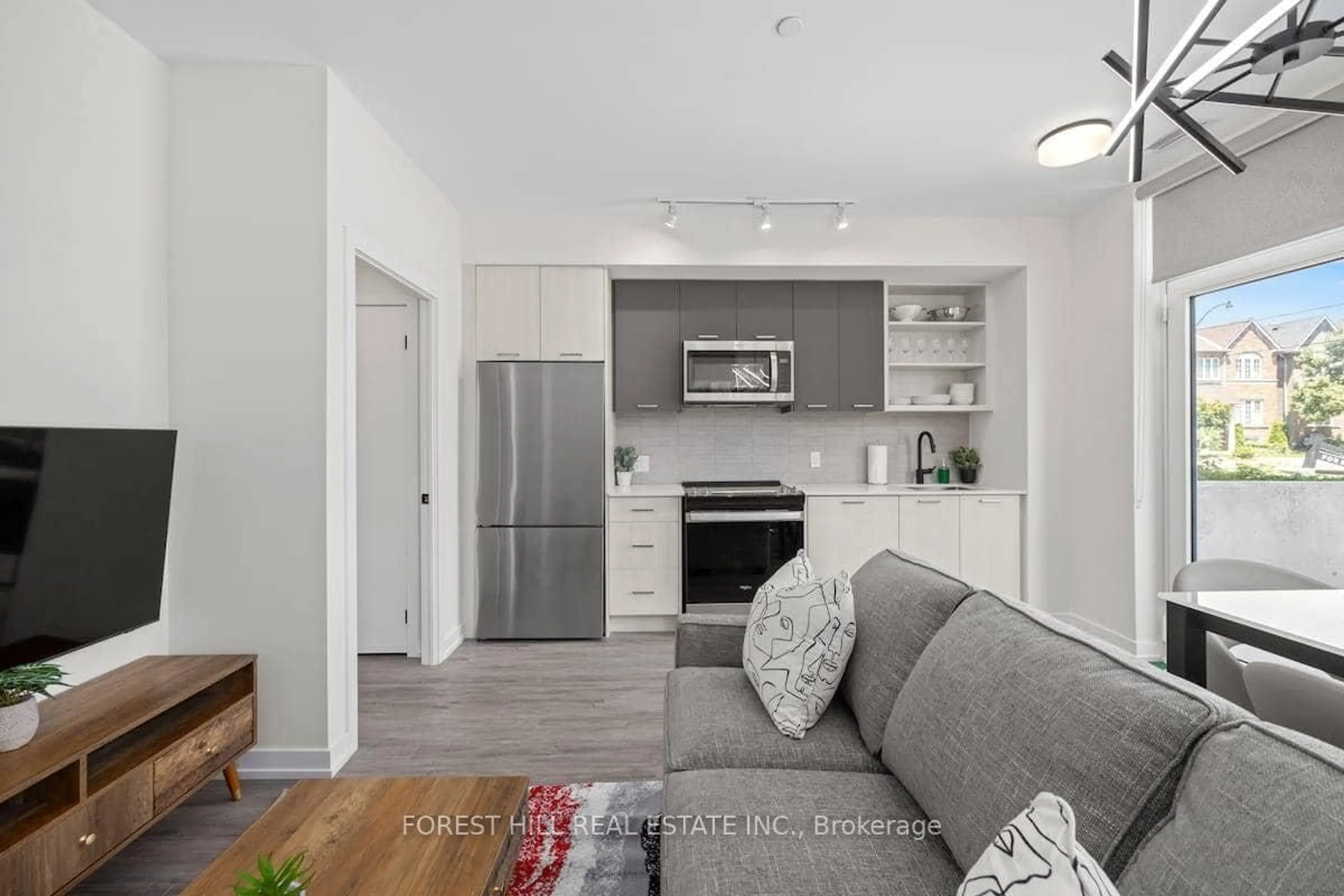 Living room with furniture, unknown for 2300 St Clair Ave #101, Toronto Ontario M6N 0B3