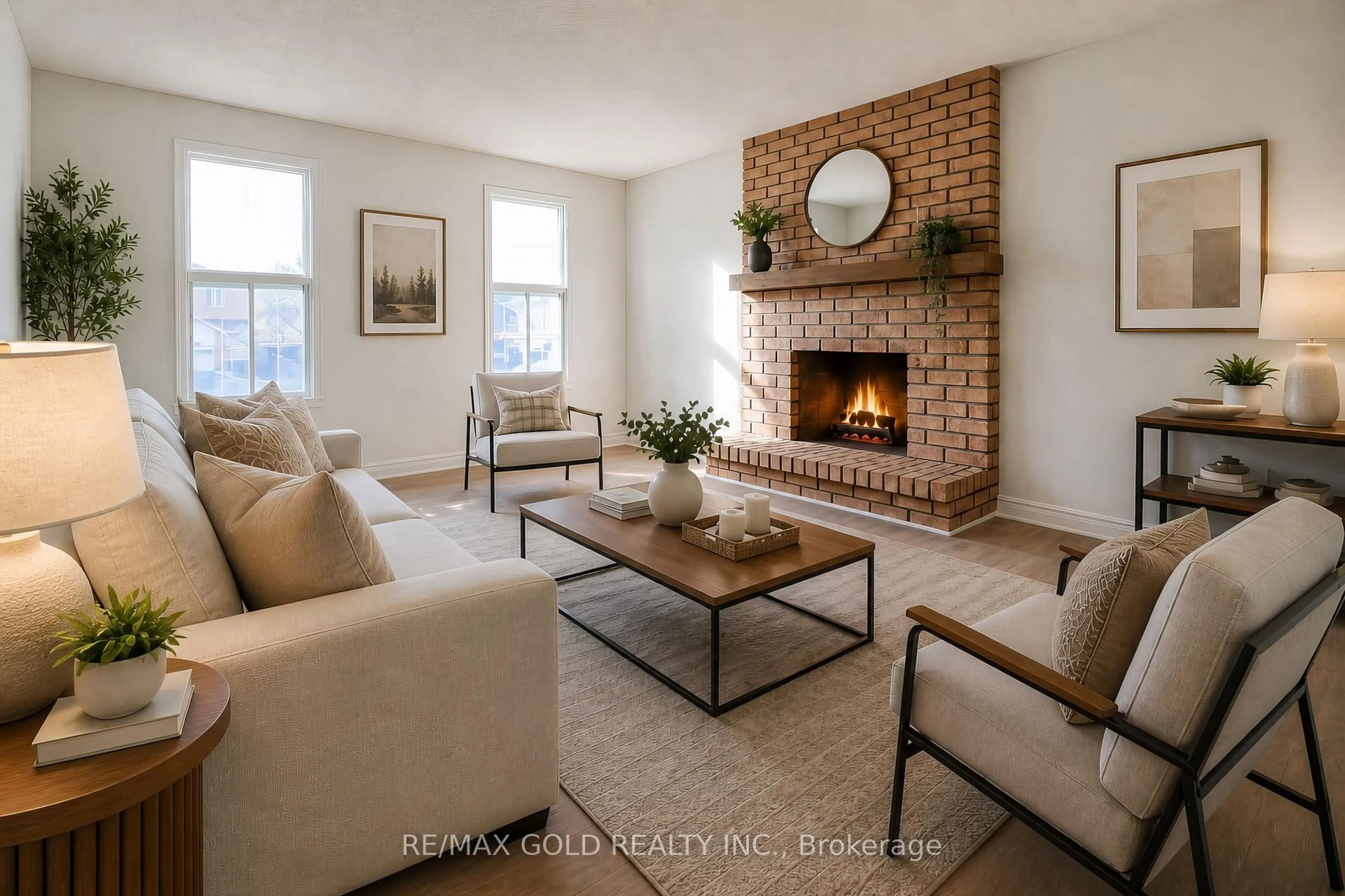 Living room with furniture, unknown for 211 Wexford Rd, Brampton Ontario L6Z 2R2