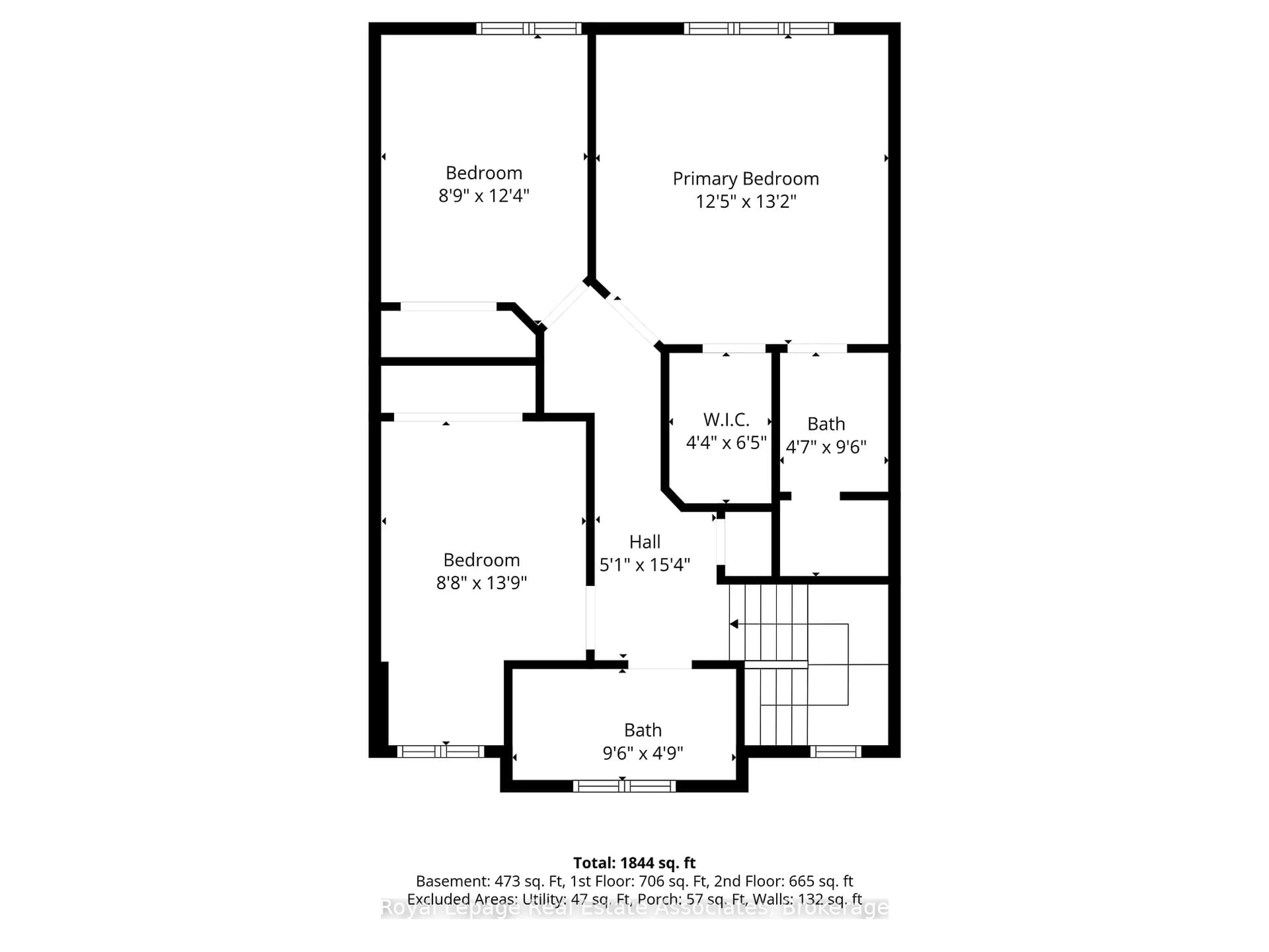 Floor plan for 362 Cavanagh Lane, Milton Ontario L9T 8J9
