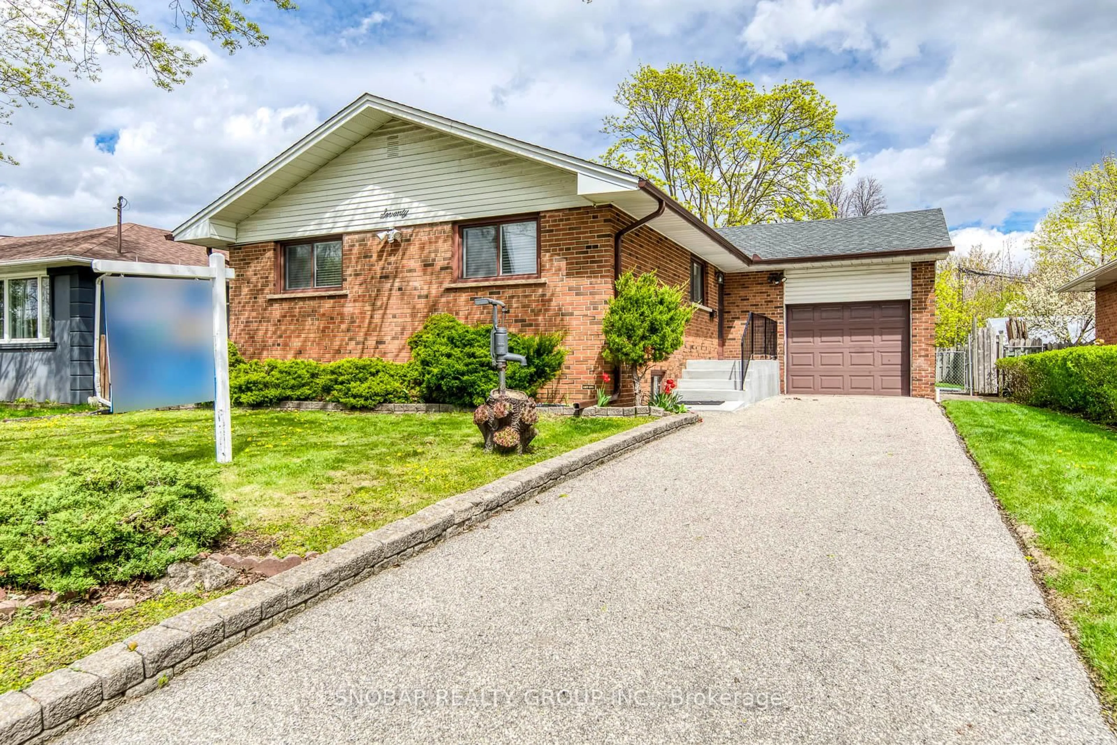 Home with brick exterior material, street for 70 Lavington Dr, Toronto Ontario M9R 2H4