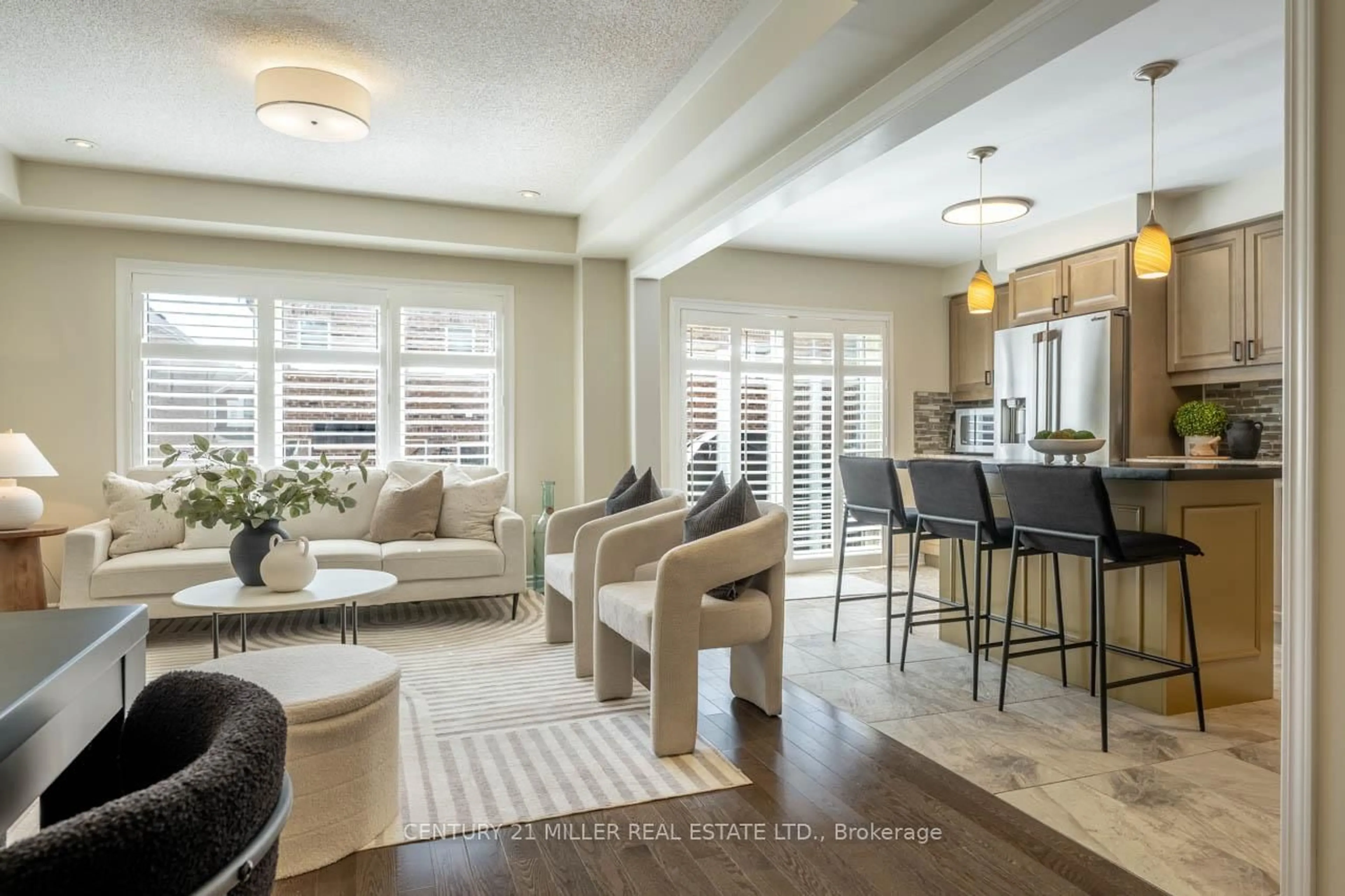 Living room with furniture, unknown for 292 Gillett Pt, Milton Ontario L9E 1C6