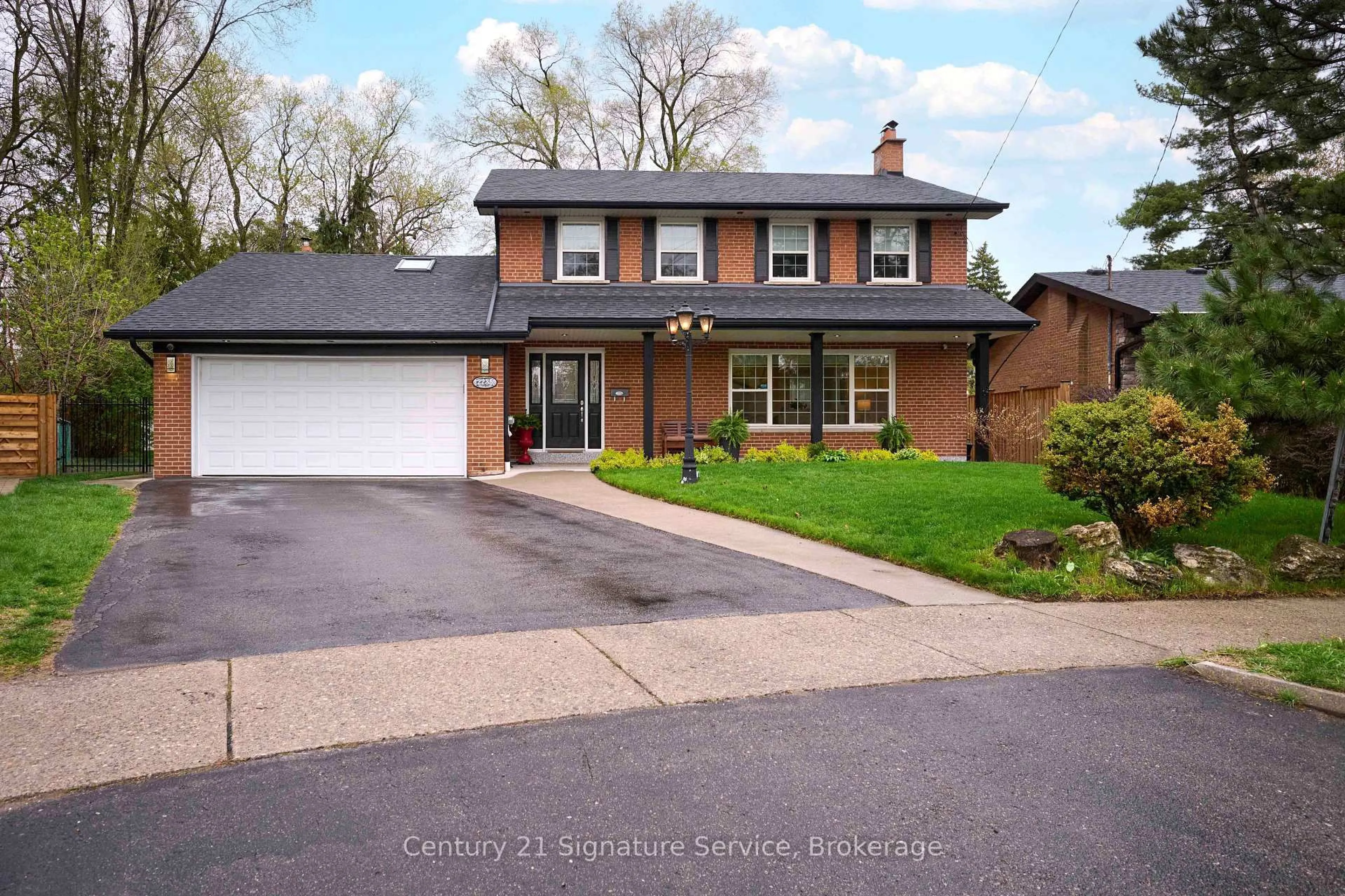 Home with brick exterior material, street for 2235 Denise Rd, Mississauga Ontario L4X 1J2