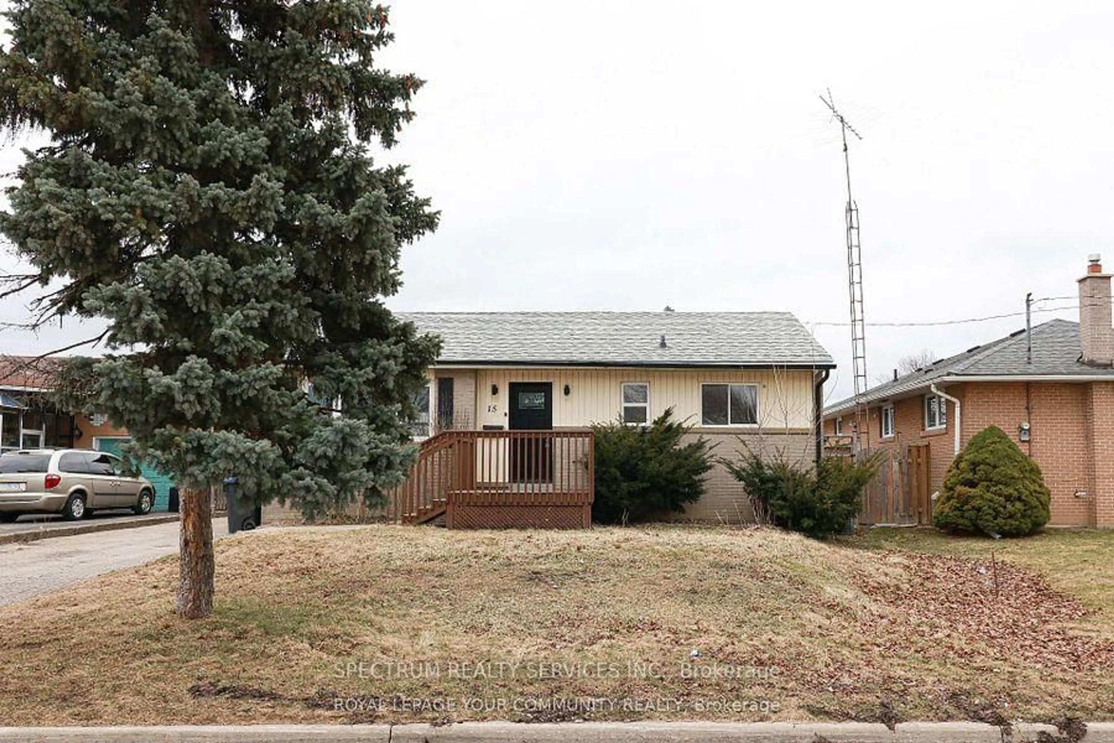 Home with brick exterior material, street for 15 Golding Ave, Brampton Ontario L6W 1M5