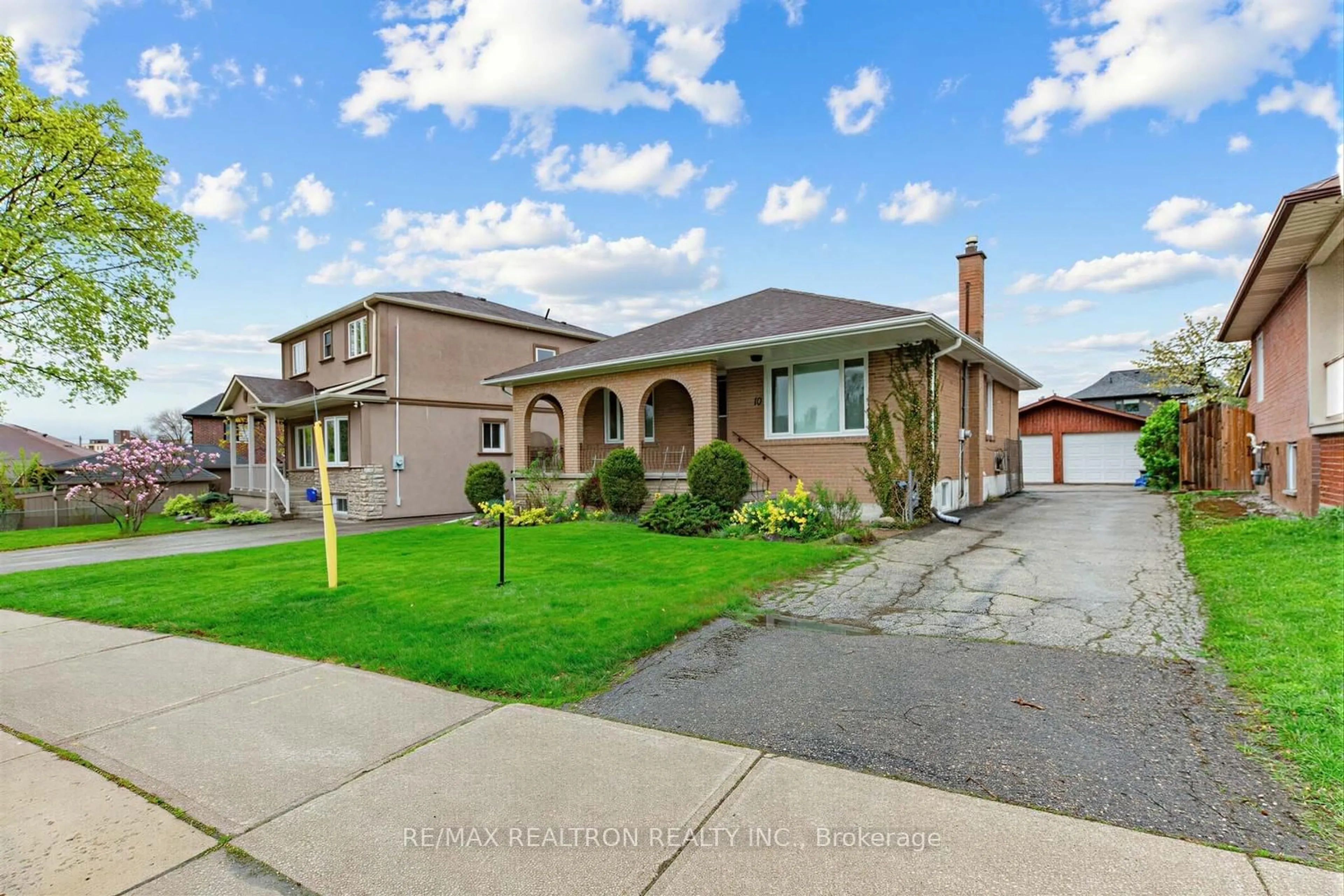 Home with brick exterior material, street for 10 Tumpane St, Toronto Ontario M3M 1L6