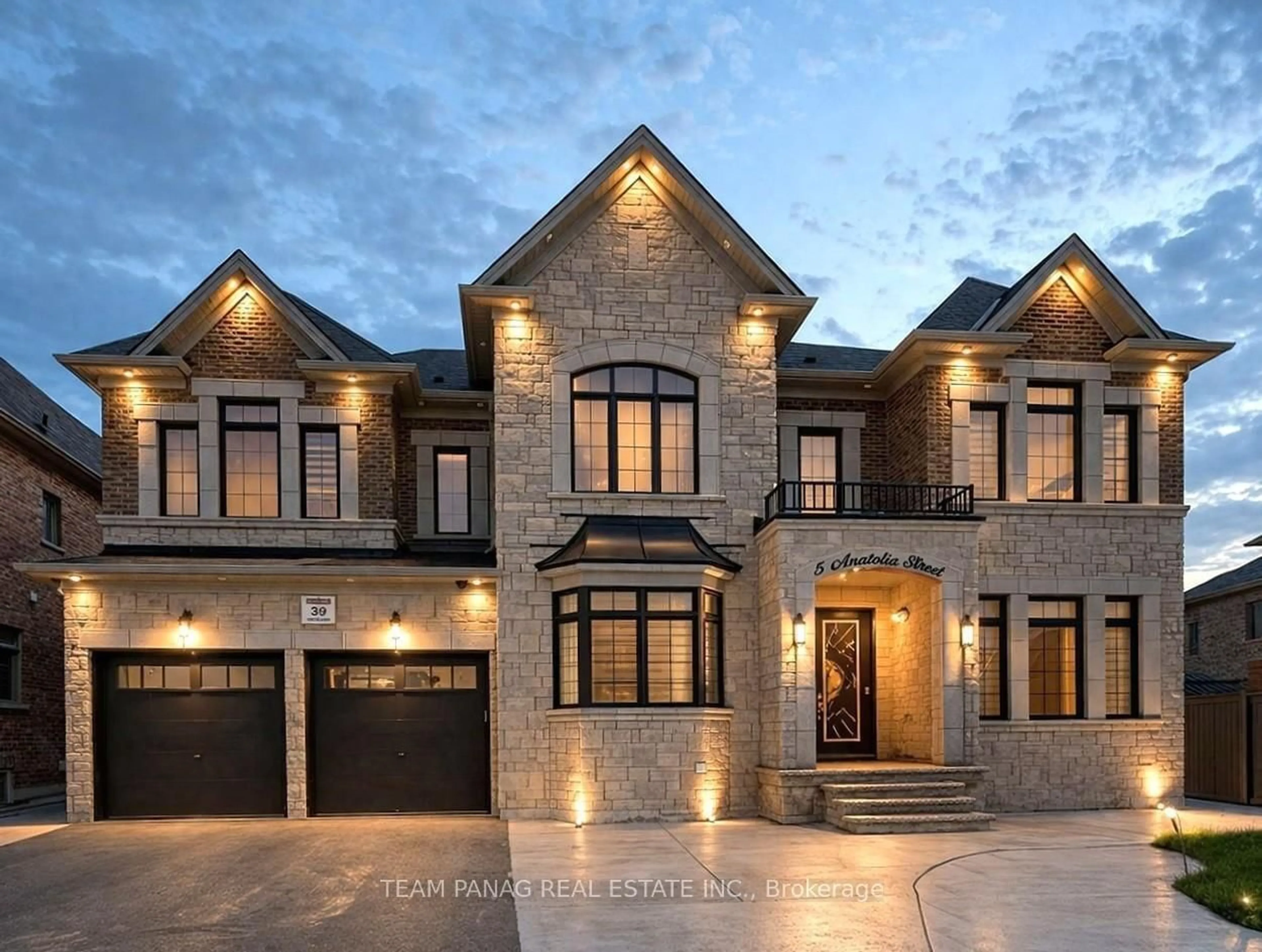 Home with brick exterior material, street for 5 Anatolia St, Brampton Ontario L6P 4L3