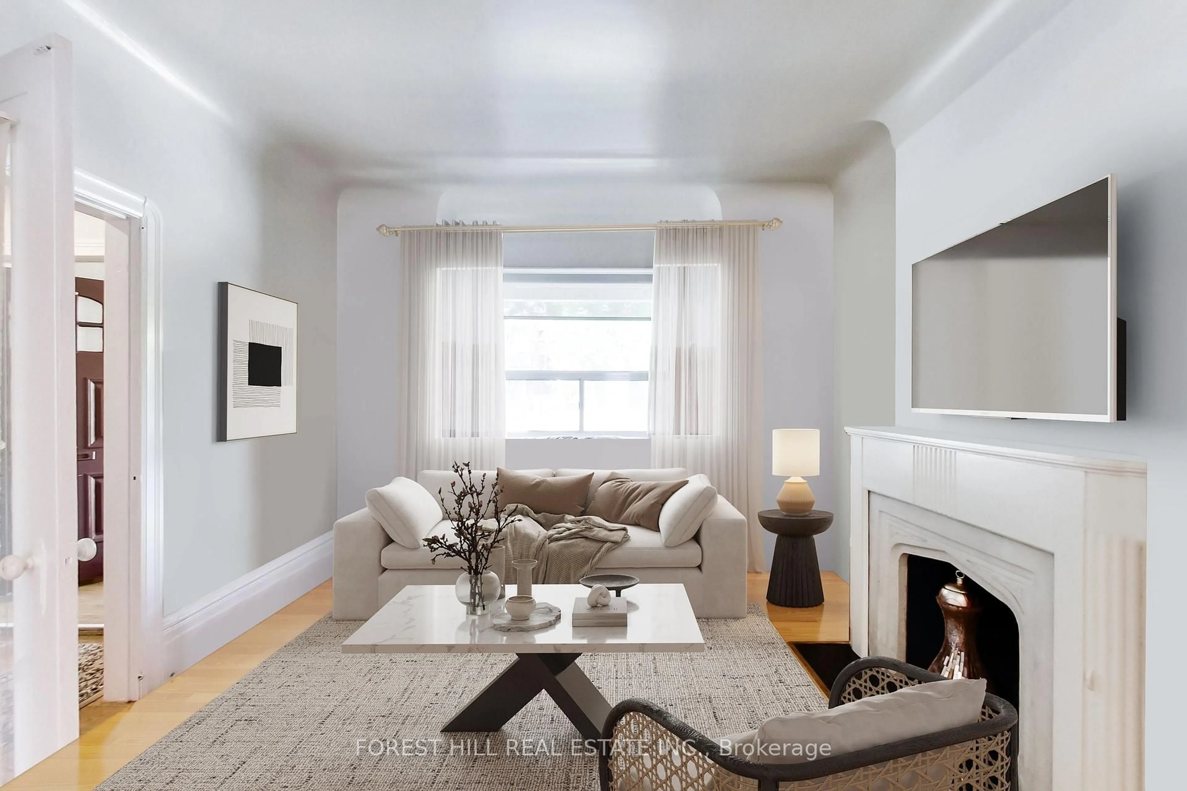 Living room with furniture, unknown for 23 Lansdowne Ave, Toronto Ontario M6K 2V7