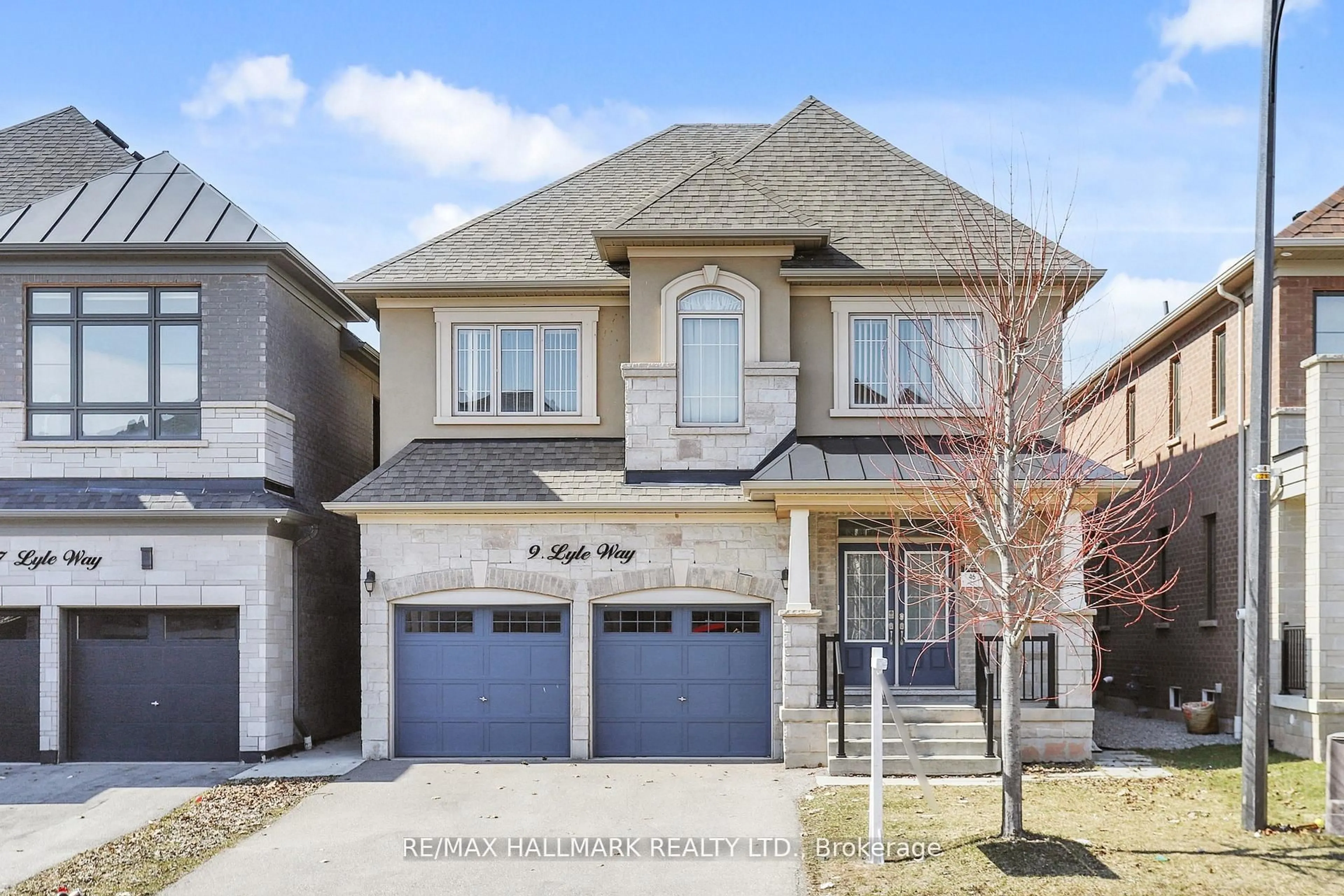 Home with brick exterior material, street for 9 Lyle Way, Brampton Ontario L6X 5P8