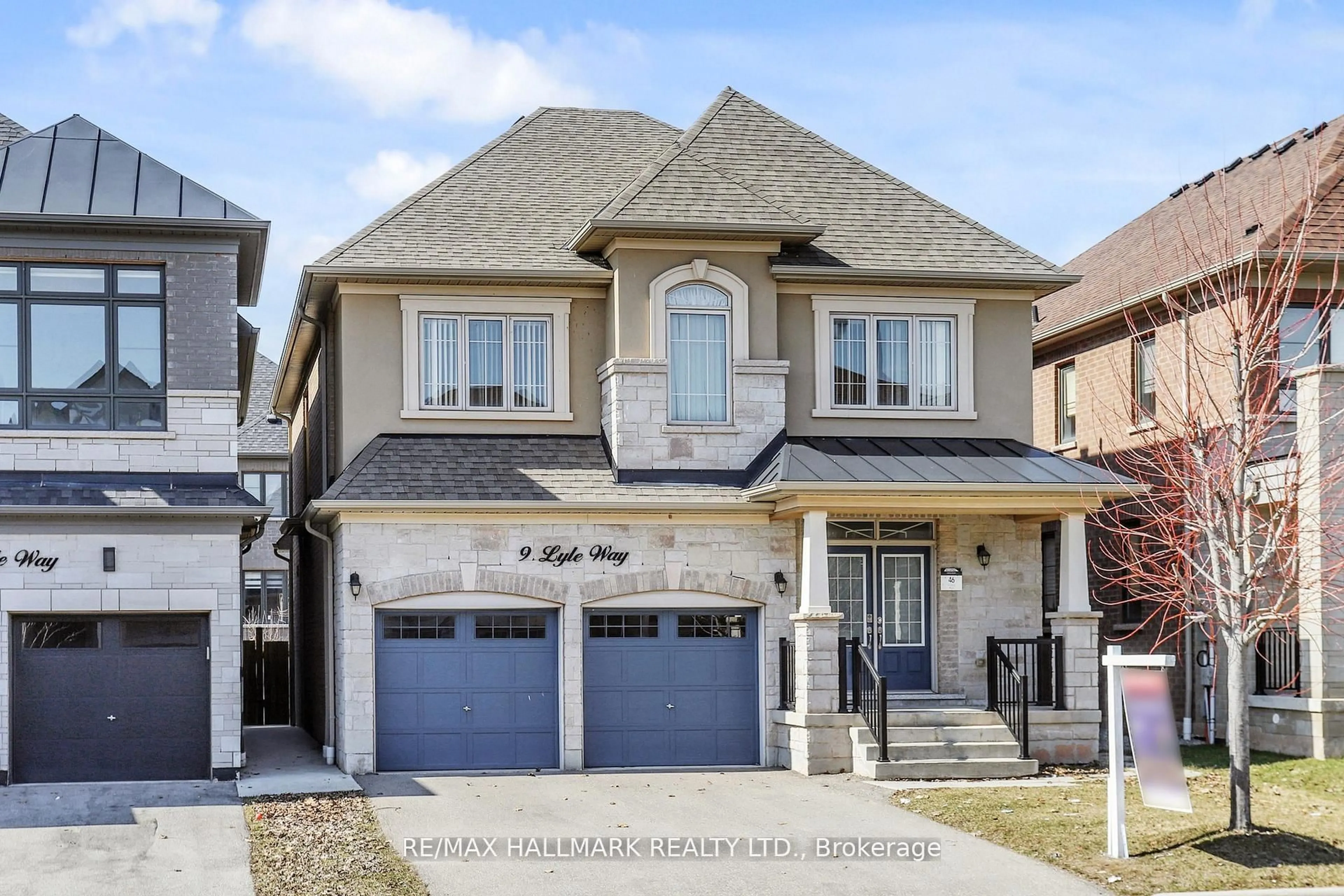 Home with brick exterior material, street for 9 Lyle Way, Brampton Ontario L6X 5P8