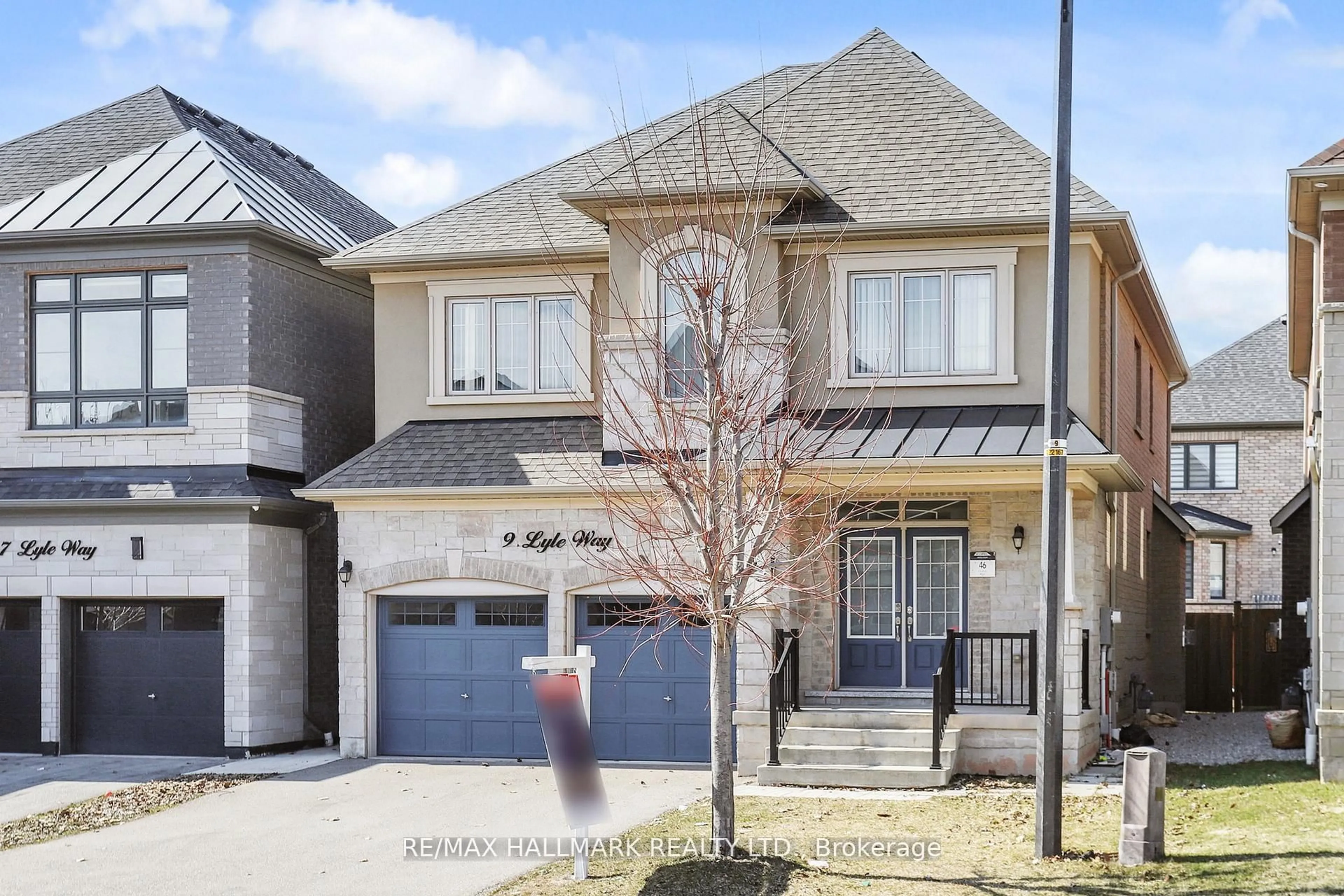 Home with brick exterior material, street for 9 Lyle Way, Brampton Ontario L6X 5P8