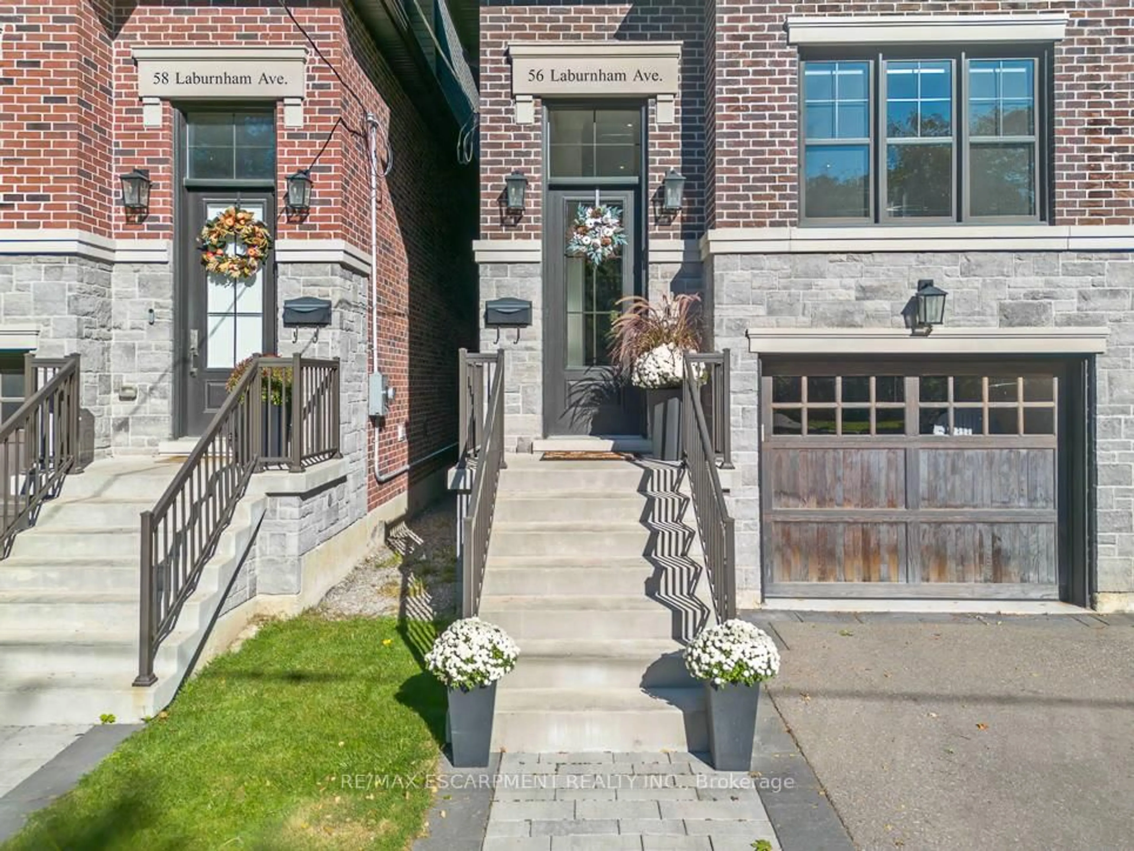 Home with brick exterior material, street for 56 Laburnham Ave, Toronto Ontario M8W 1S7
